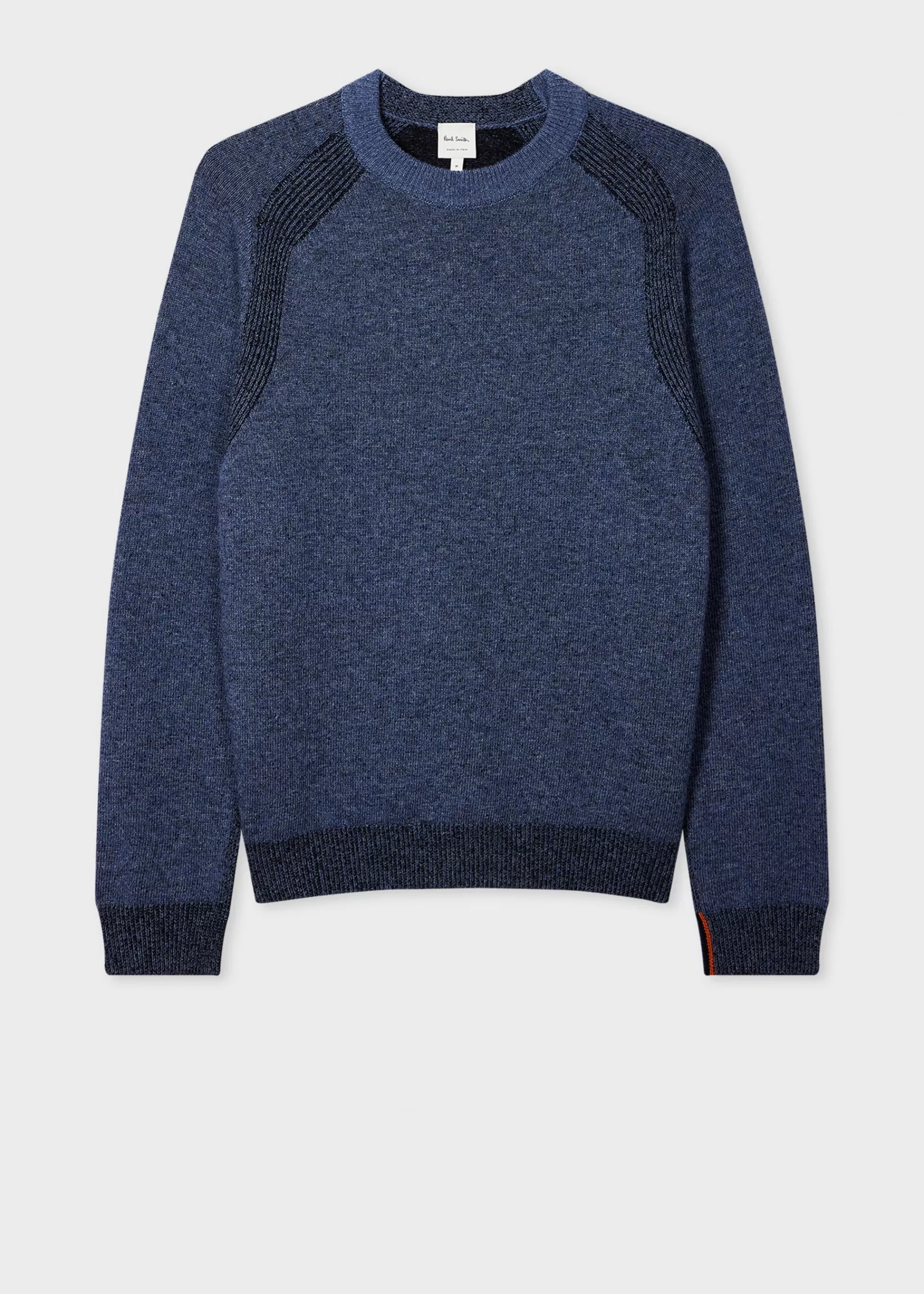 Dark Lambswool Crew Neck Sweater>Paul Smith Fashion