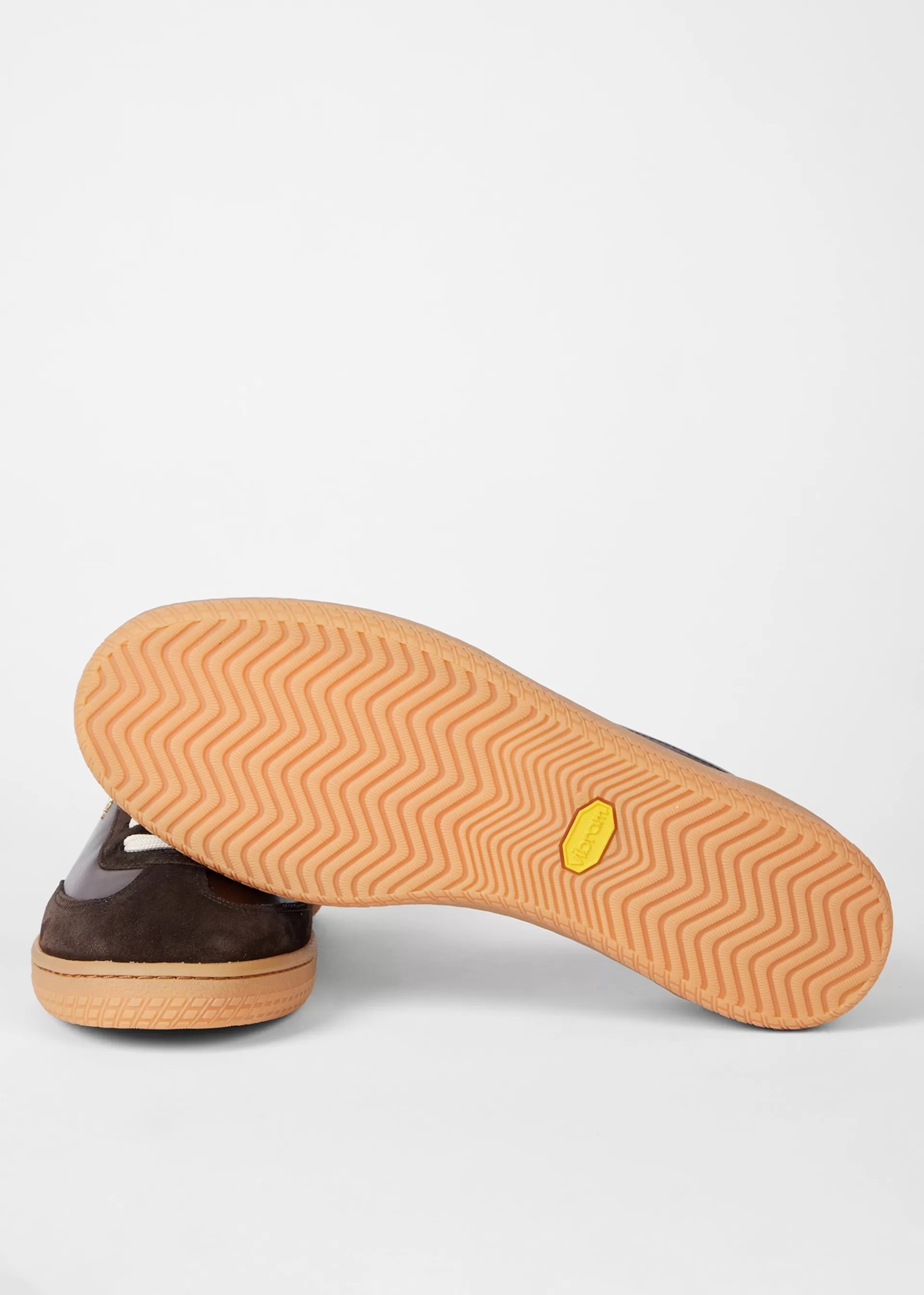Dark Leather 'Como' Trainers>Paul Smith Hot