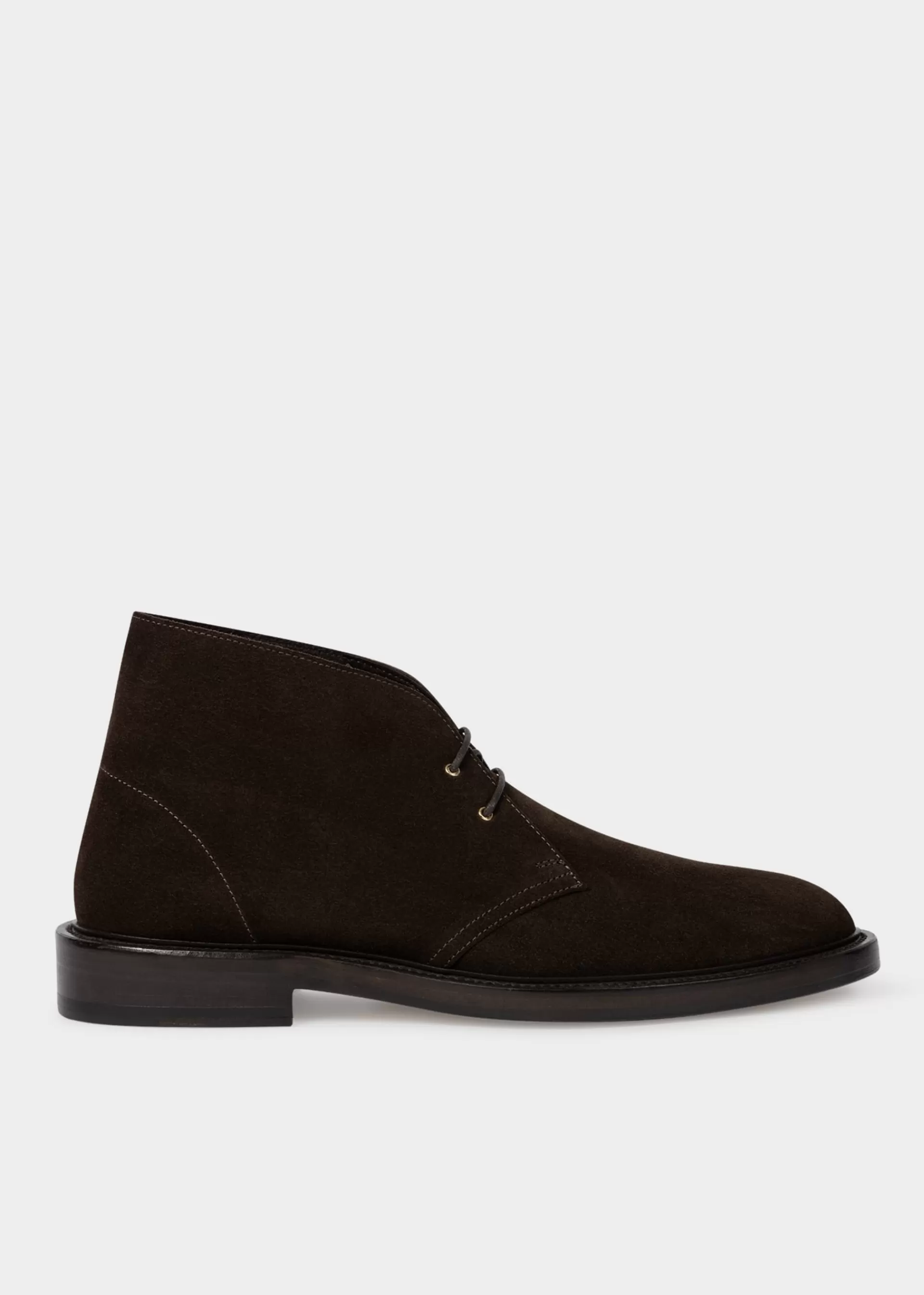 Dark Brown Suede 'Kew' Boots>Paul Smith Cheap