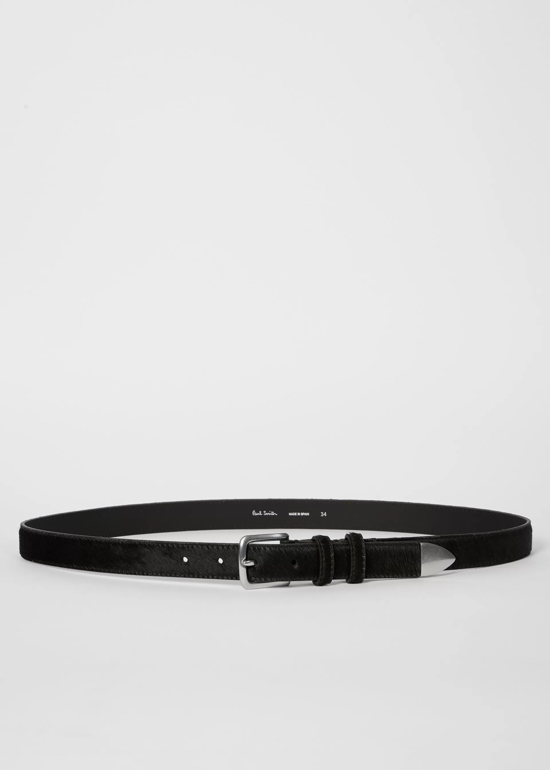 Dark Brown Textured Leather Belt>Paul Smith Cheap