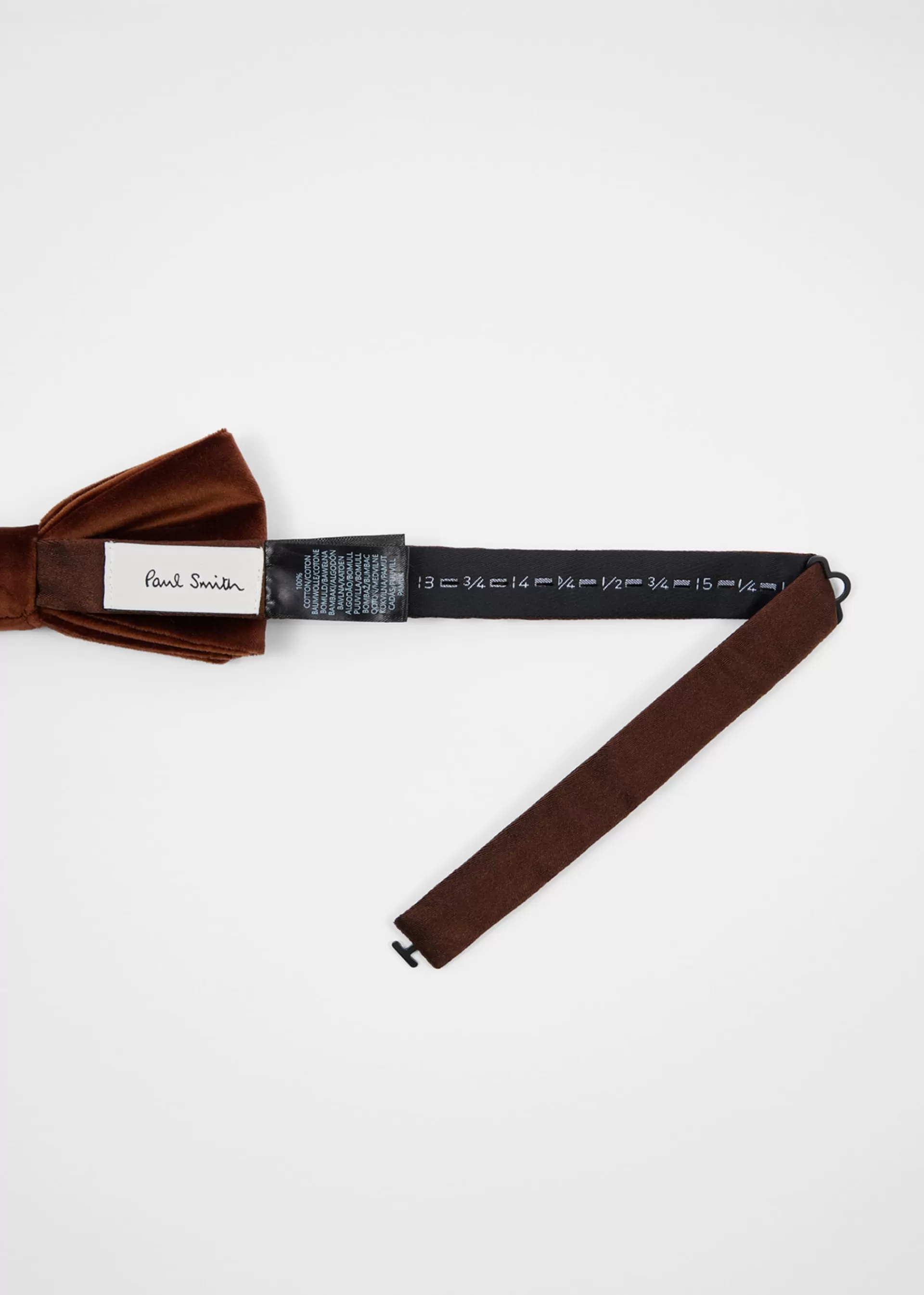 Dark Velvet Pre-Tied Bow Tie>Paul Smith Outlet