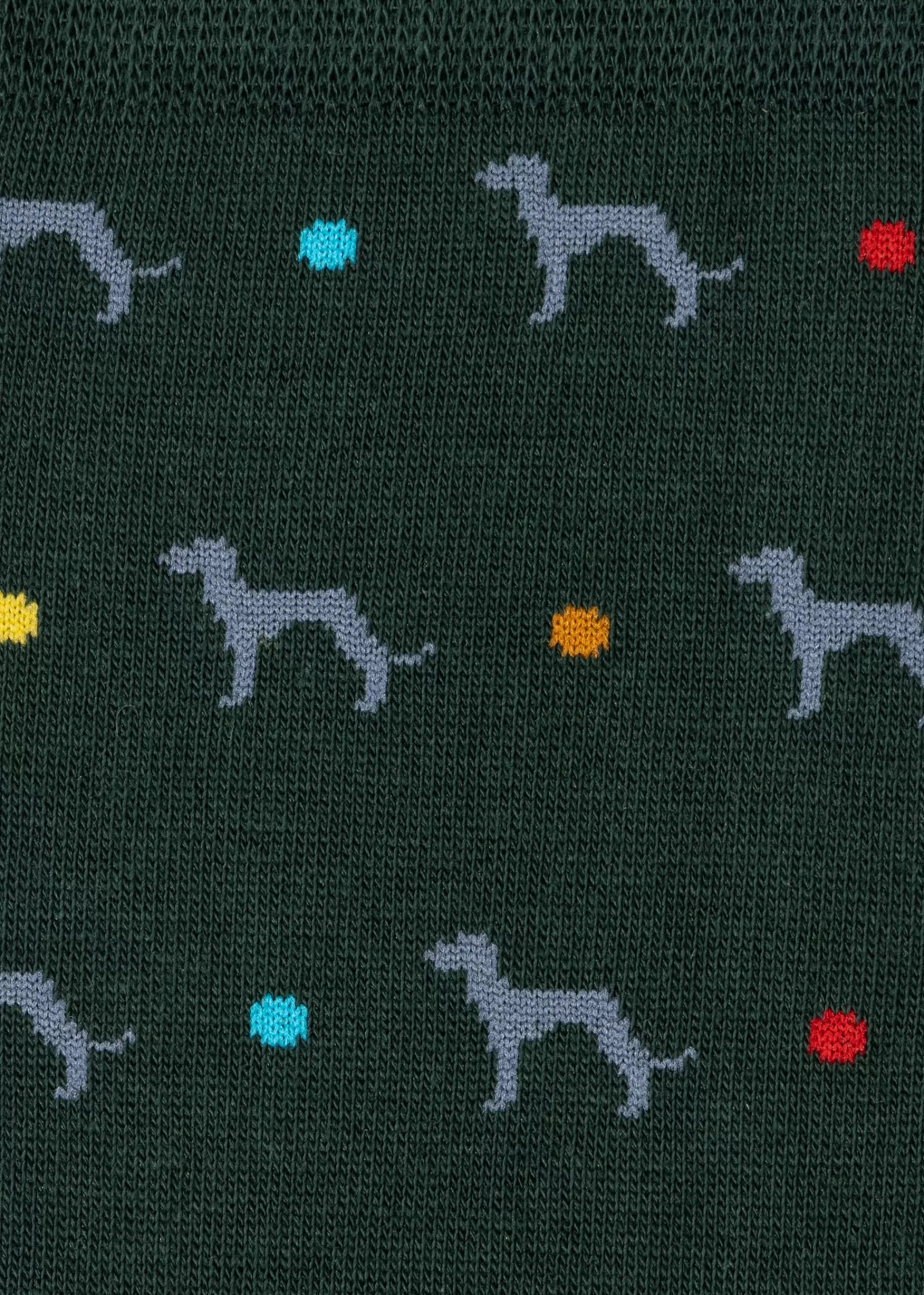 Dark Green Cotton-Blend 'Whippet' Socks>Paul Smith Best