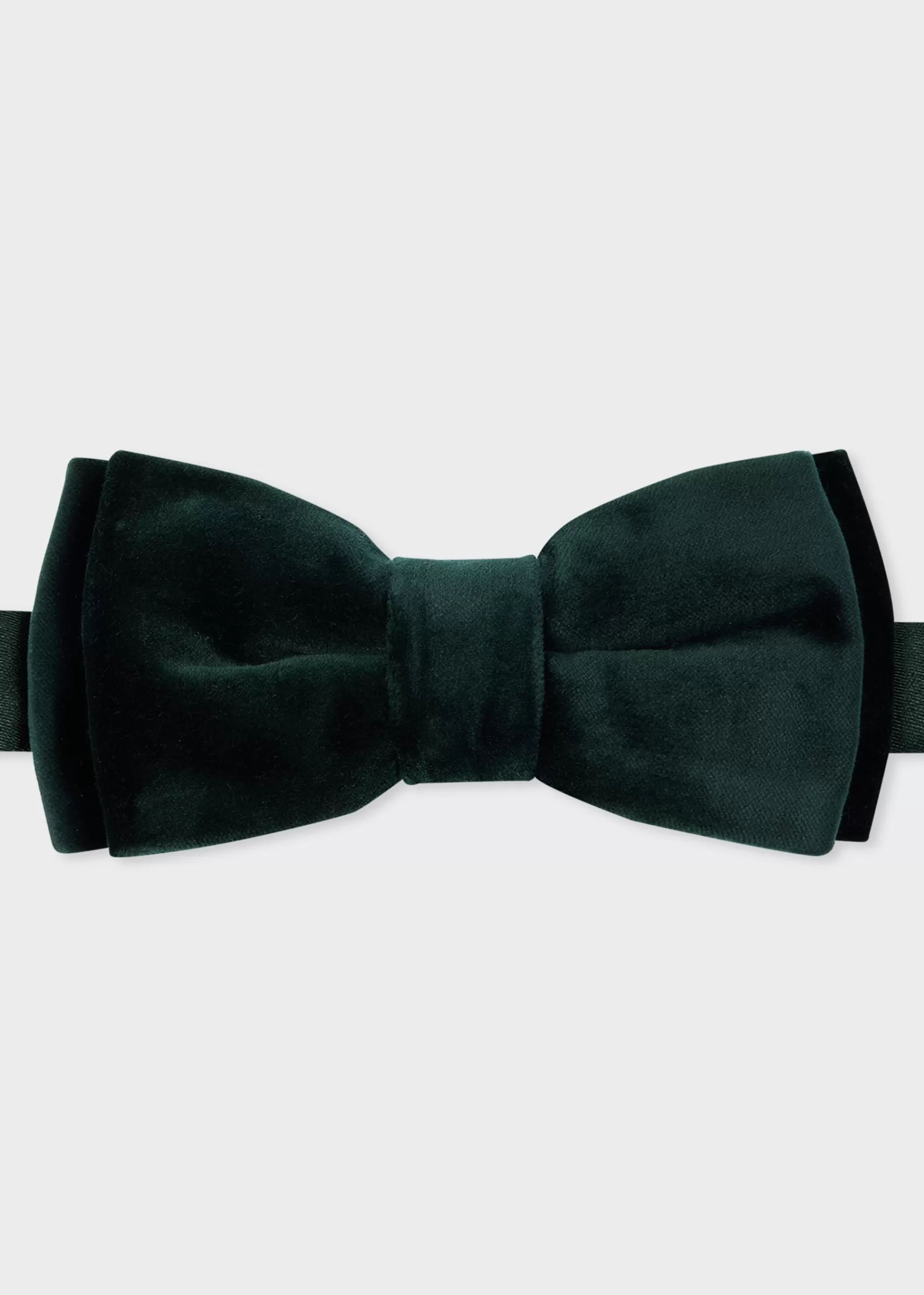 Dark Green Pre-Tied Velvet Bow Tie>Paul Smith Cheap