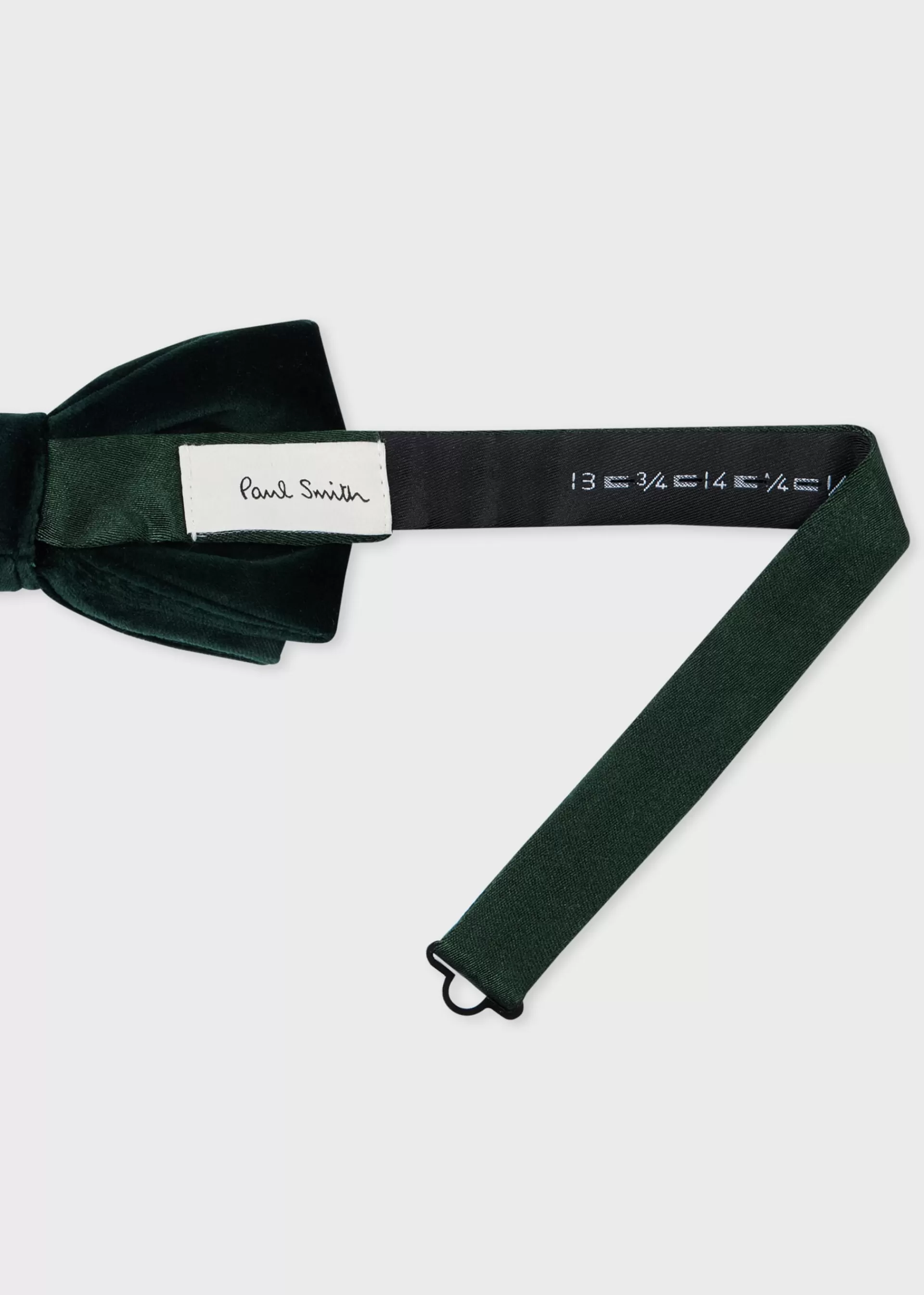 Dark Green Pre-Tied Velvet Bow Tie>Paul Smith Cheap