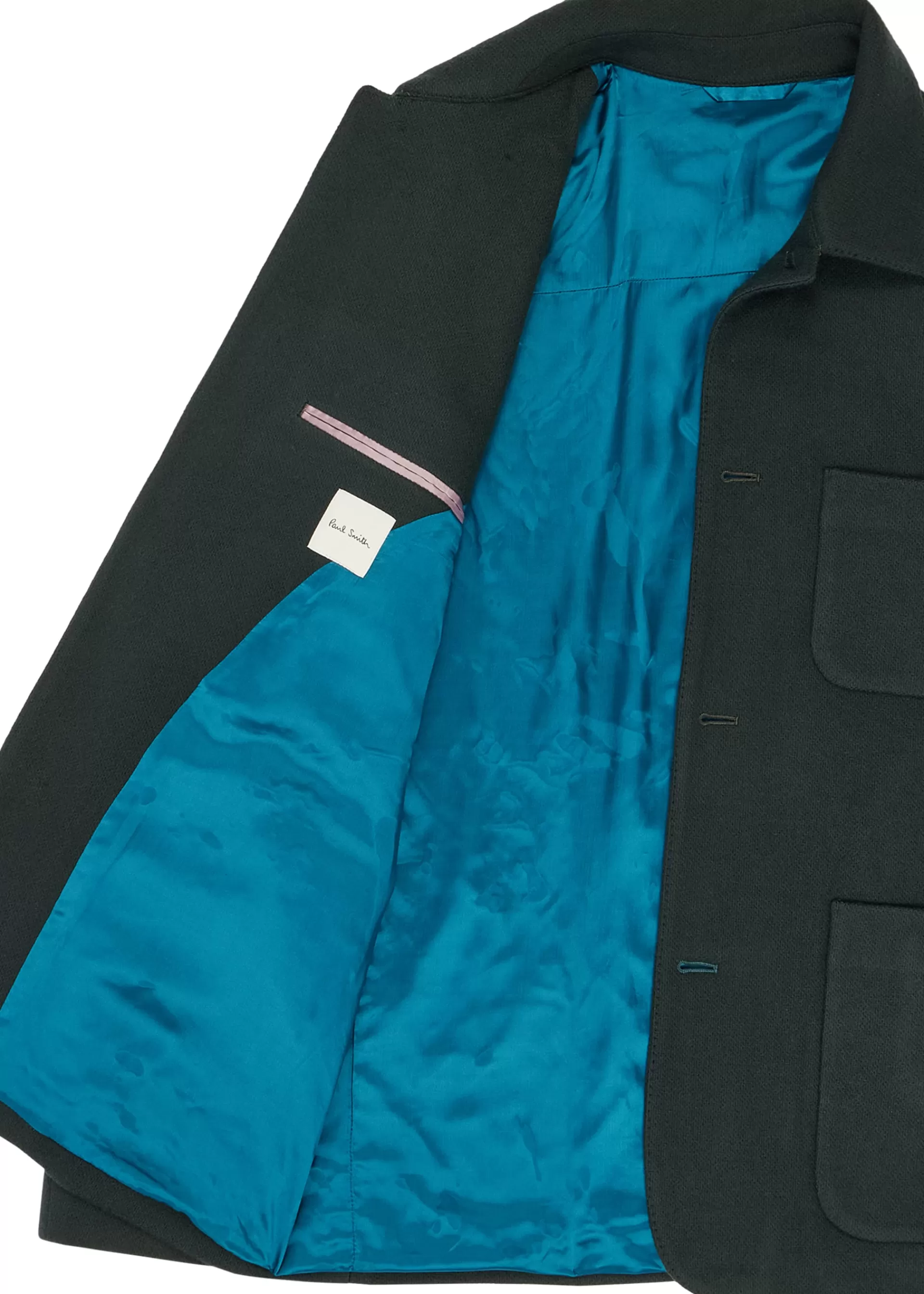 Dark Green Wool Worker Jacket>Paul Smith Online