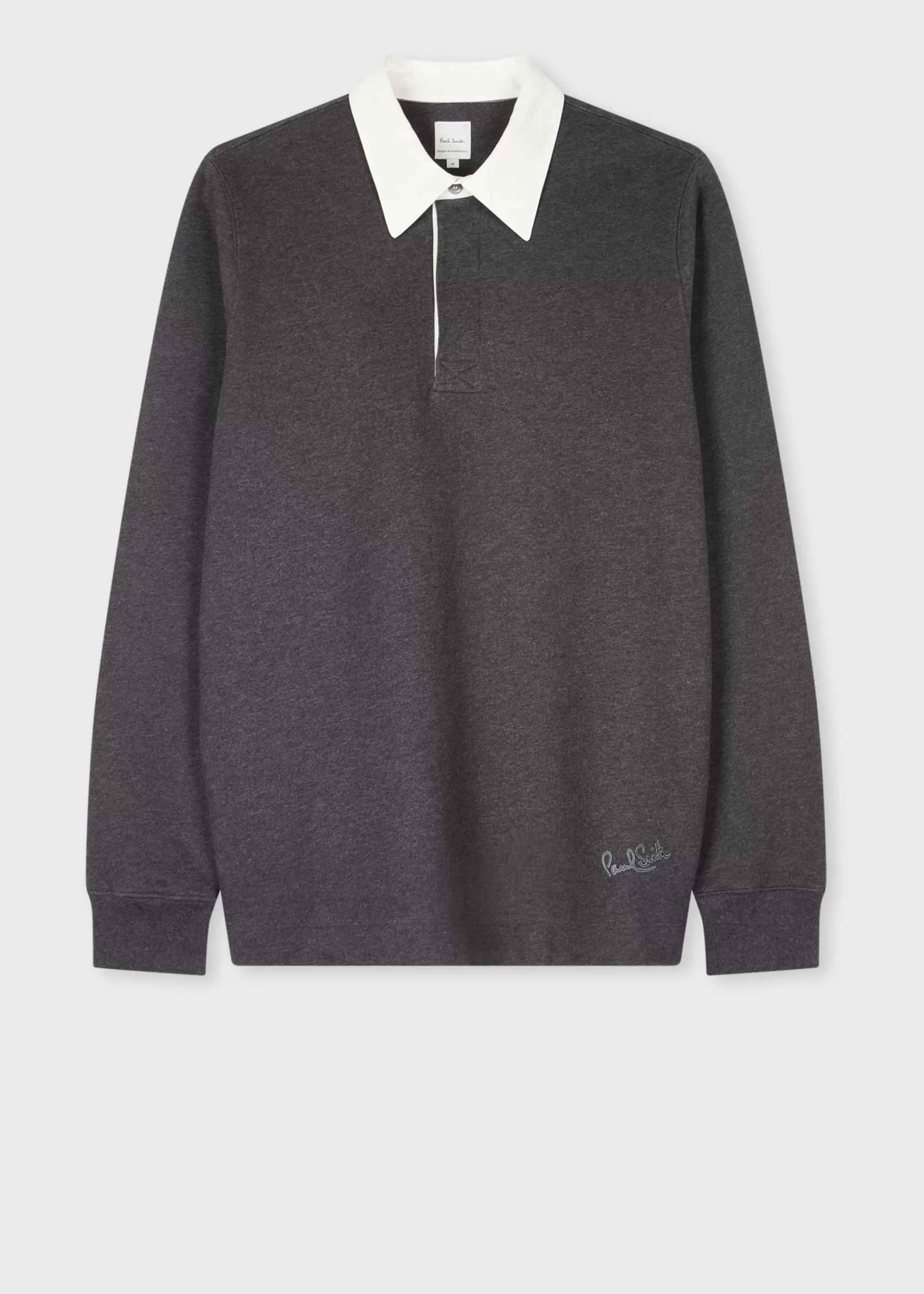 Dark Contrast Collar Marl Sweatshirt>Paul Smith Discount