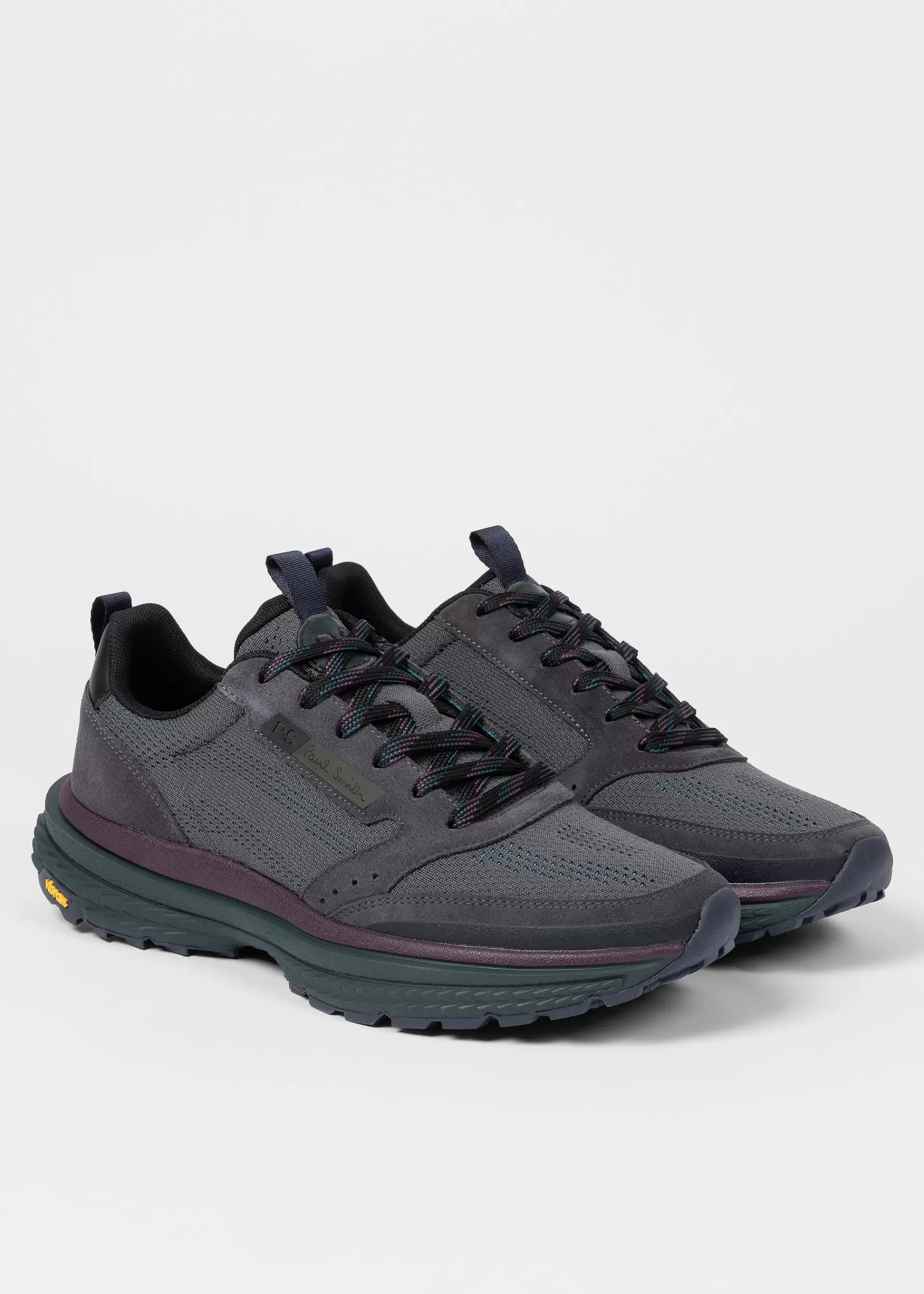 Dark Grey Nylon 'Darter' Trainers>Paul Smith Flash Sale