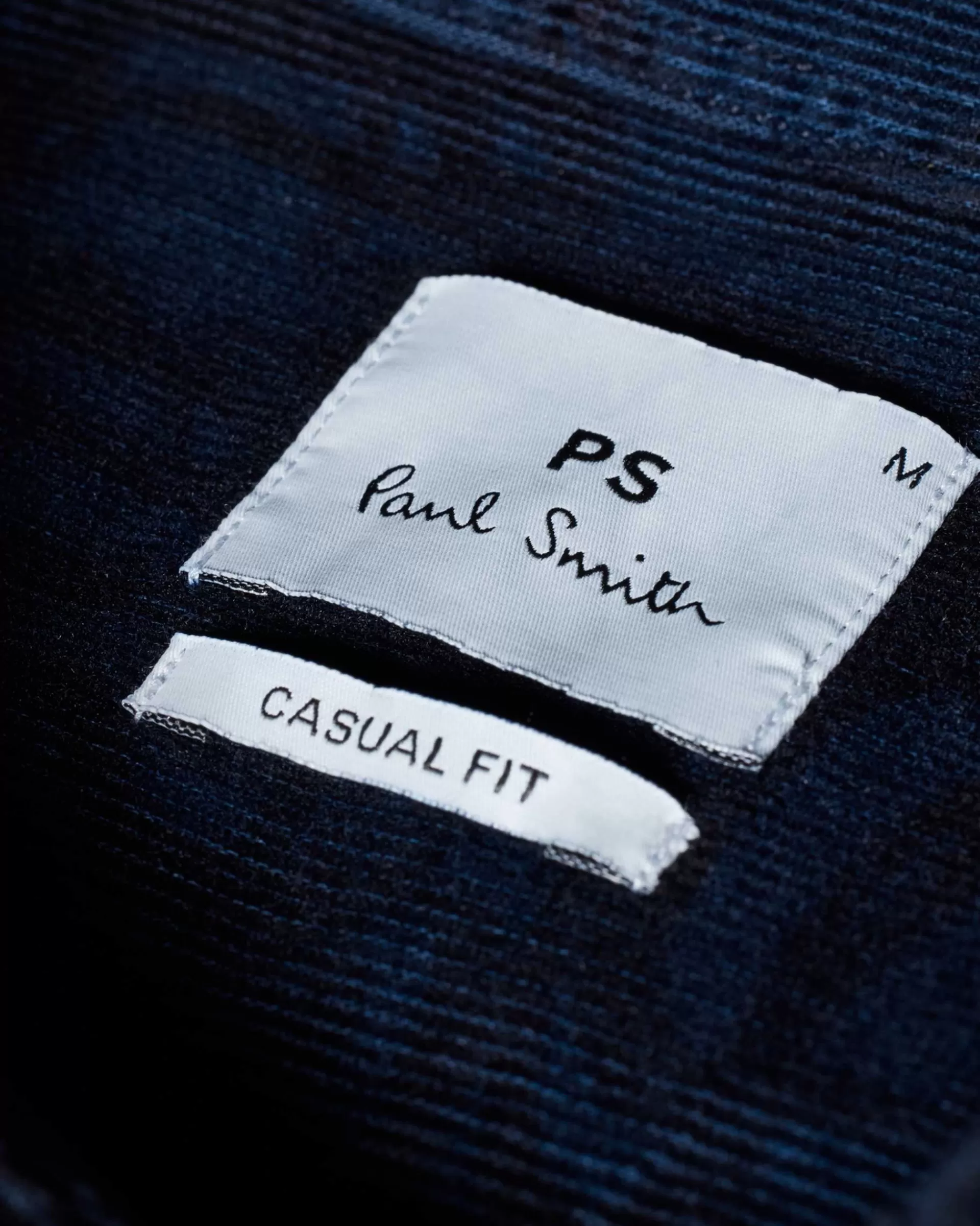 Dark Navy 'Le Soir' Print Corduroy Shirt>Paul Smith Store