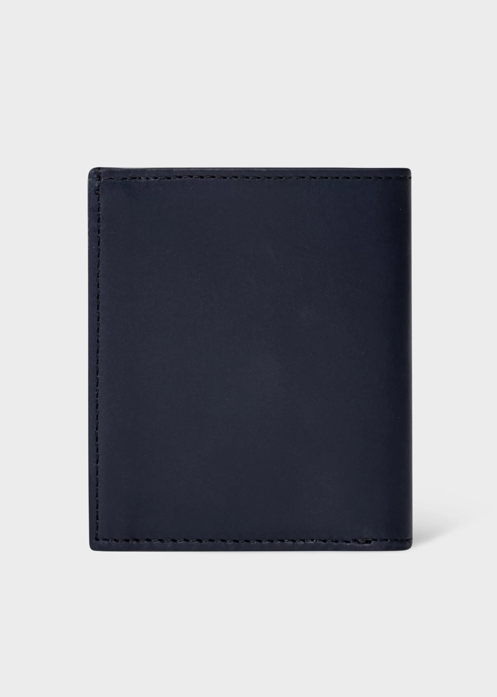 Dark Navy Leather Billfold And Coin Wallet>Paul Smith Flash Sale