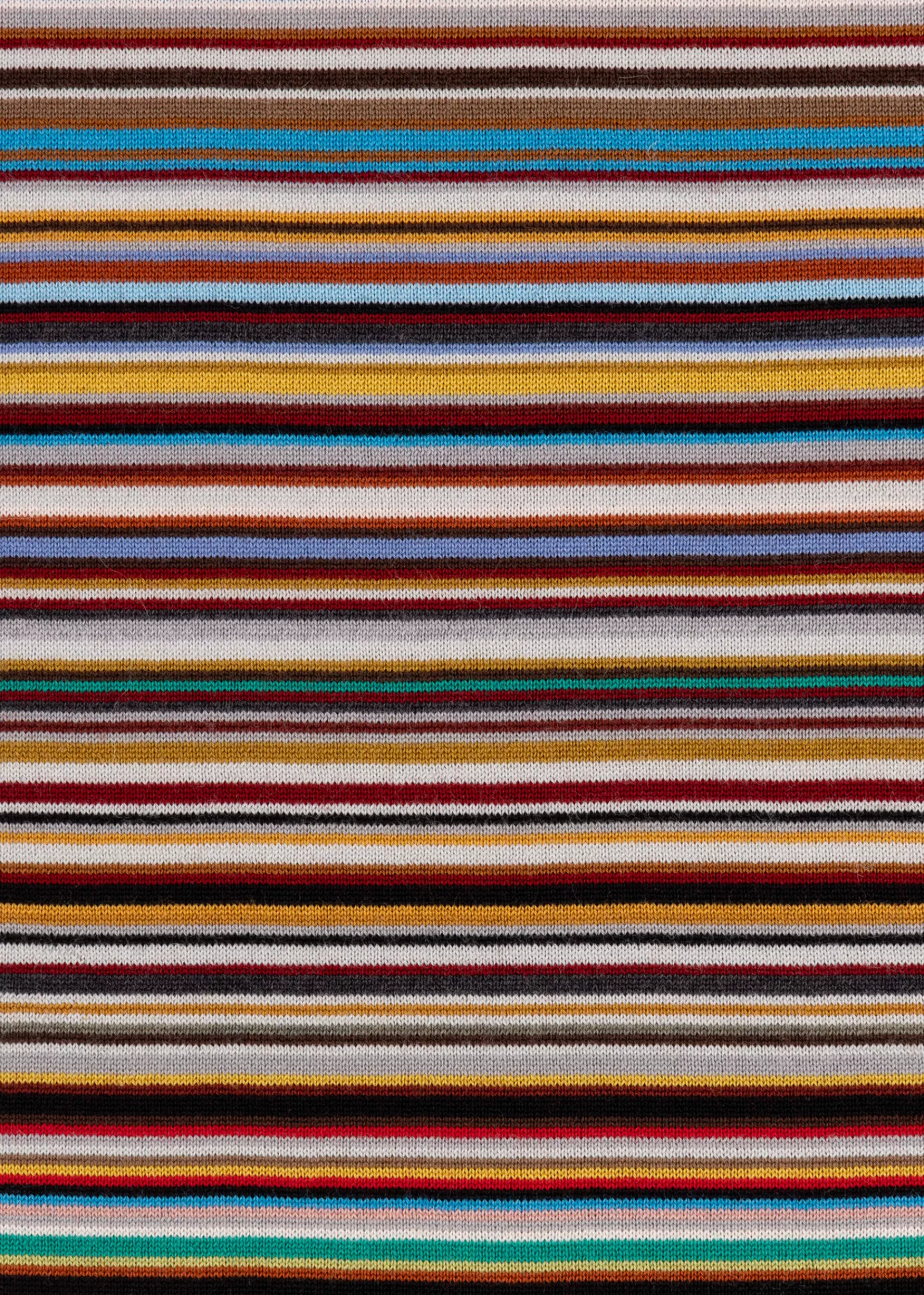 Dark Navy Merino Wool Sweater & 'Signature Stripe' Scarf Gift Set>Paul Smith Store