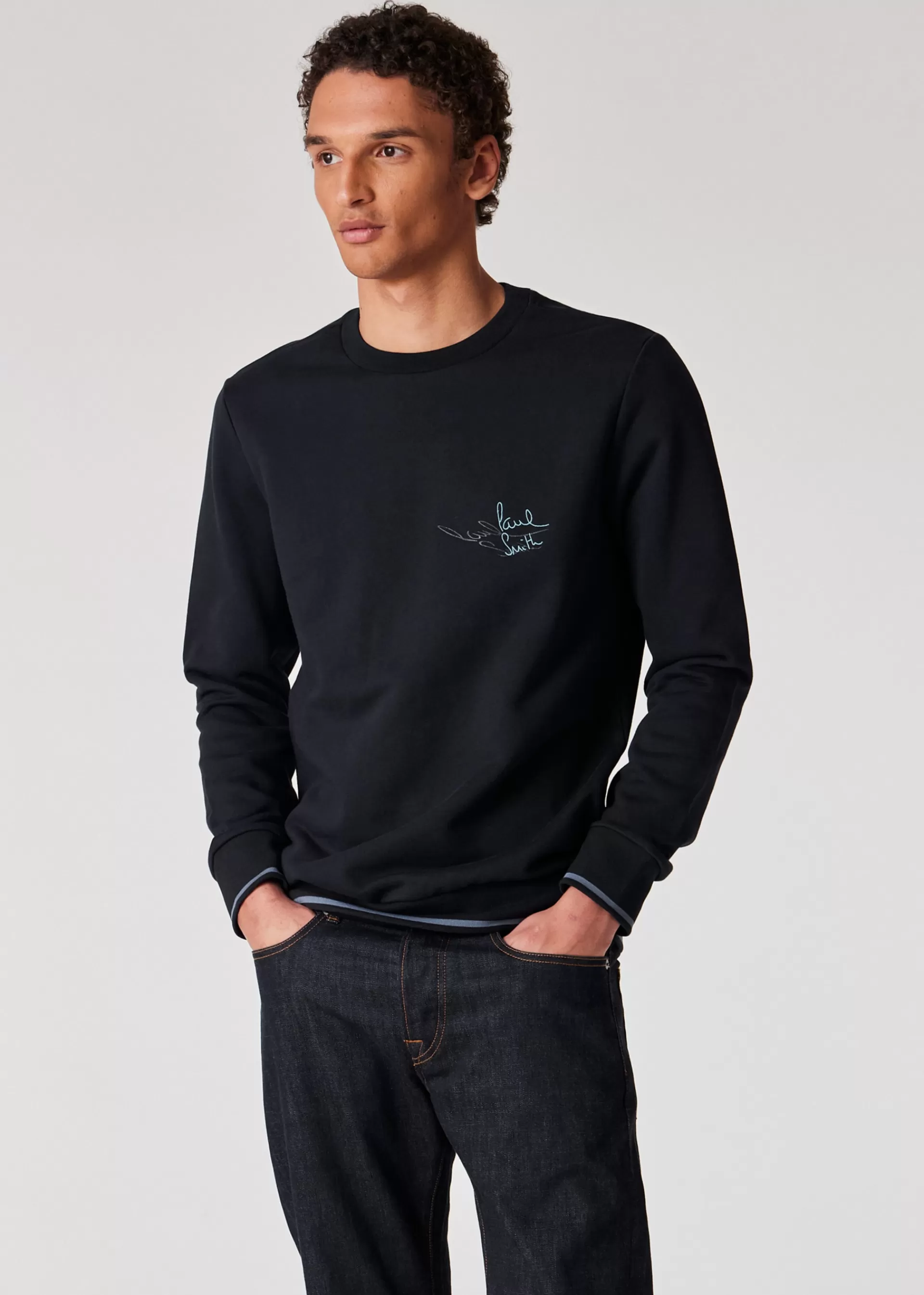 Dark Navy 'Shadow Logo' Sweatshirt>Paul Smith Best