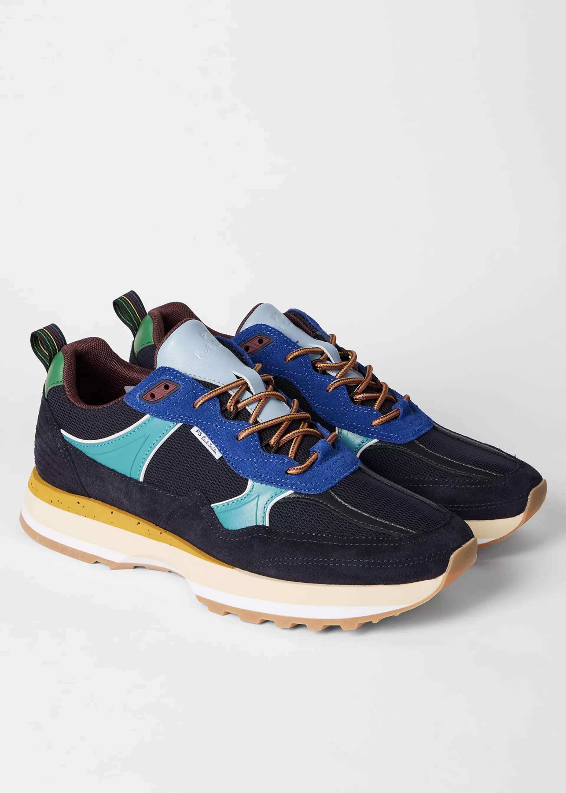 Dark Navy Suede 'Banks' Trainers>Paul Smith Cheap