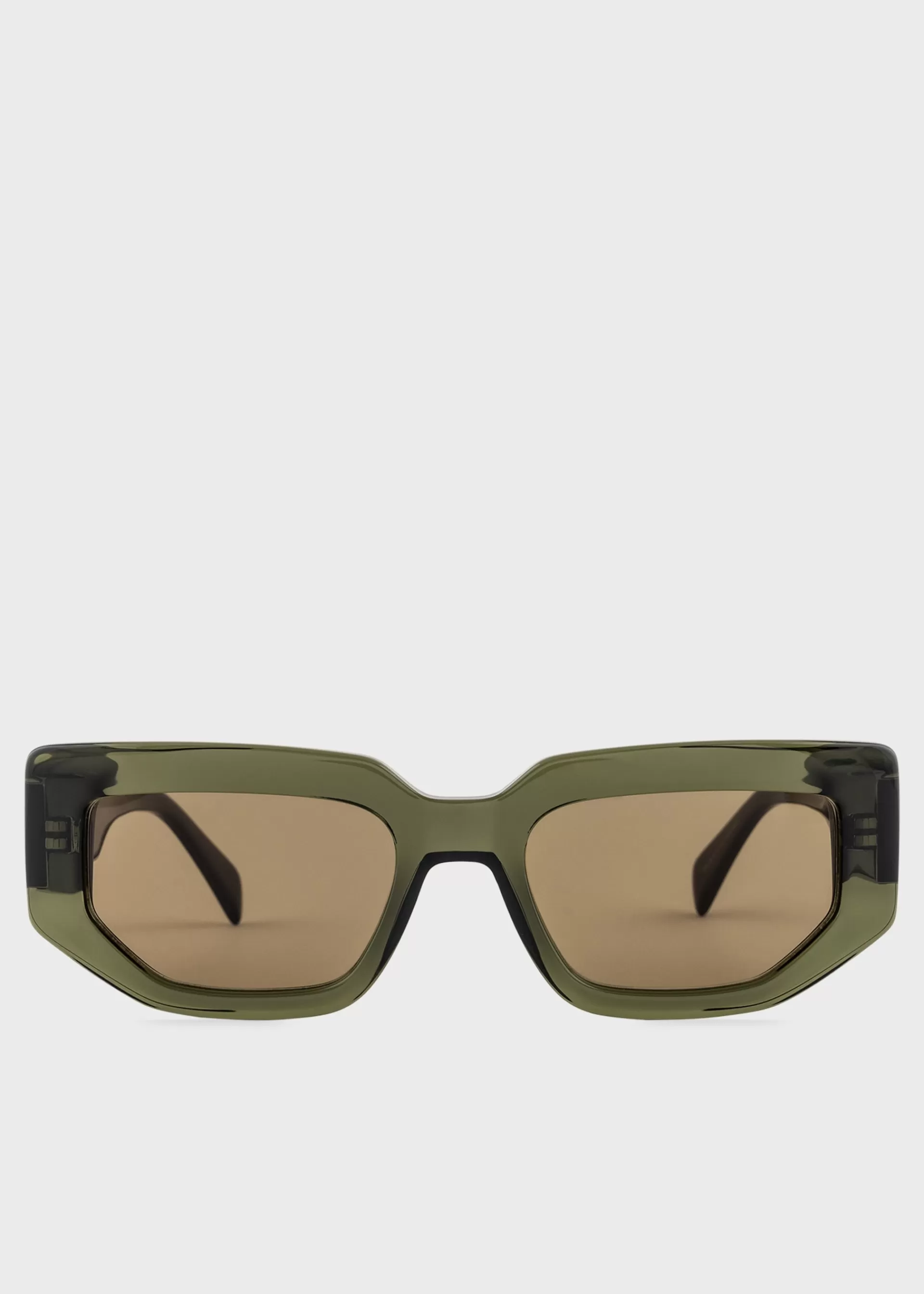 Dark Olive 'Kennet' Sunglasses>Paul Smith Best
