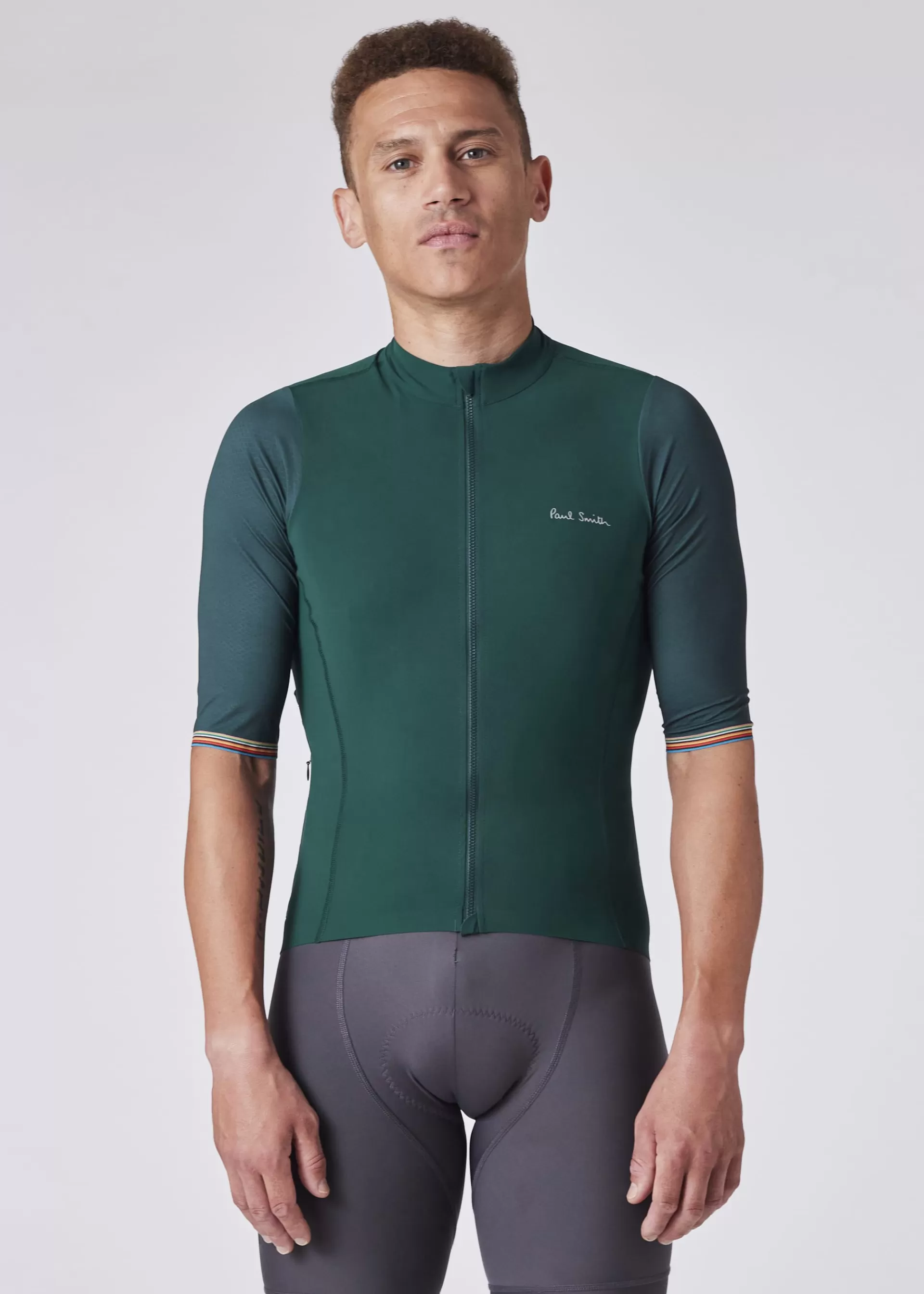 Deep Green Cycling Jersey>Paul Smith New