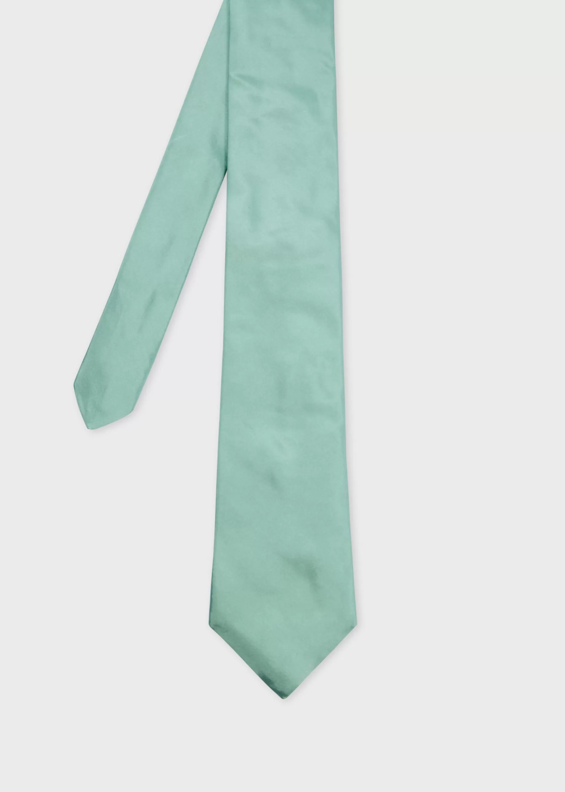 Duck Egg Silk Tie>Paul Smith Online