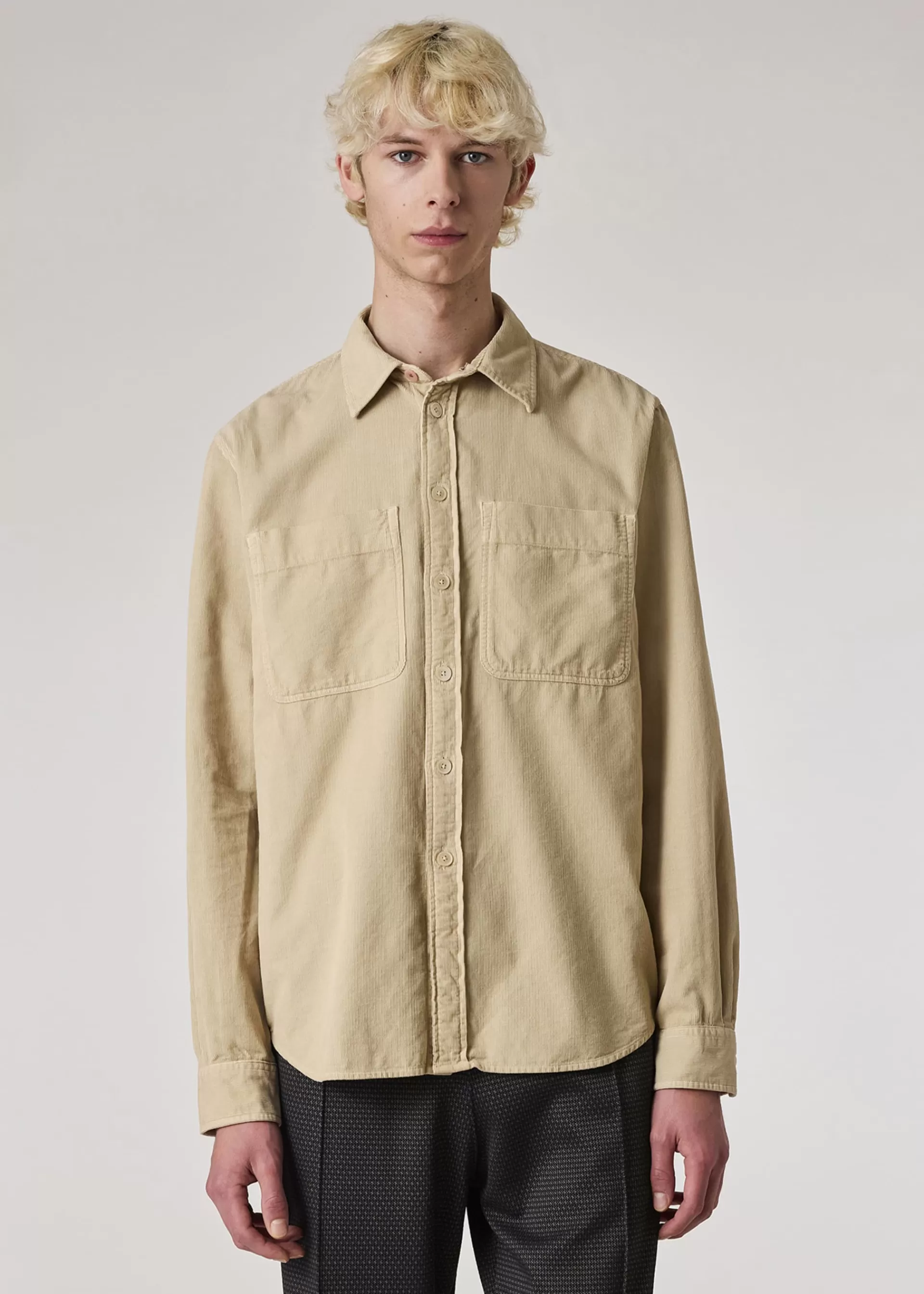 Corduroy Patch-Pocket Shirt>Paul Smith Store