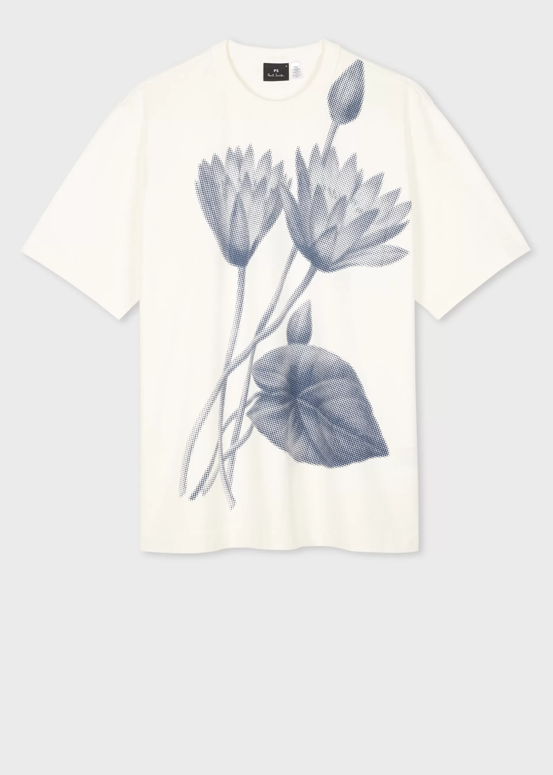 'Half Tone Floral' Print T-Shirt>Paul Smith Best Sale