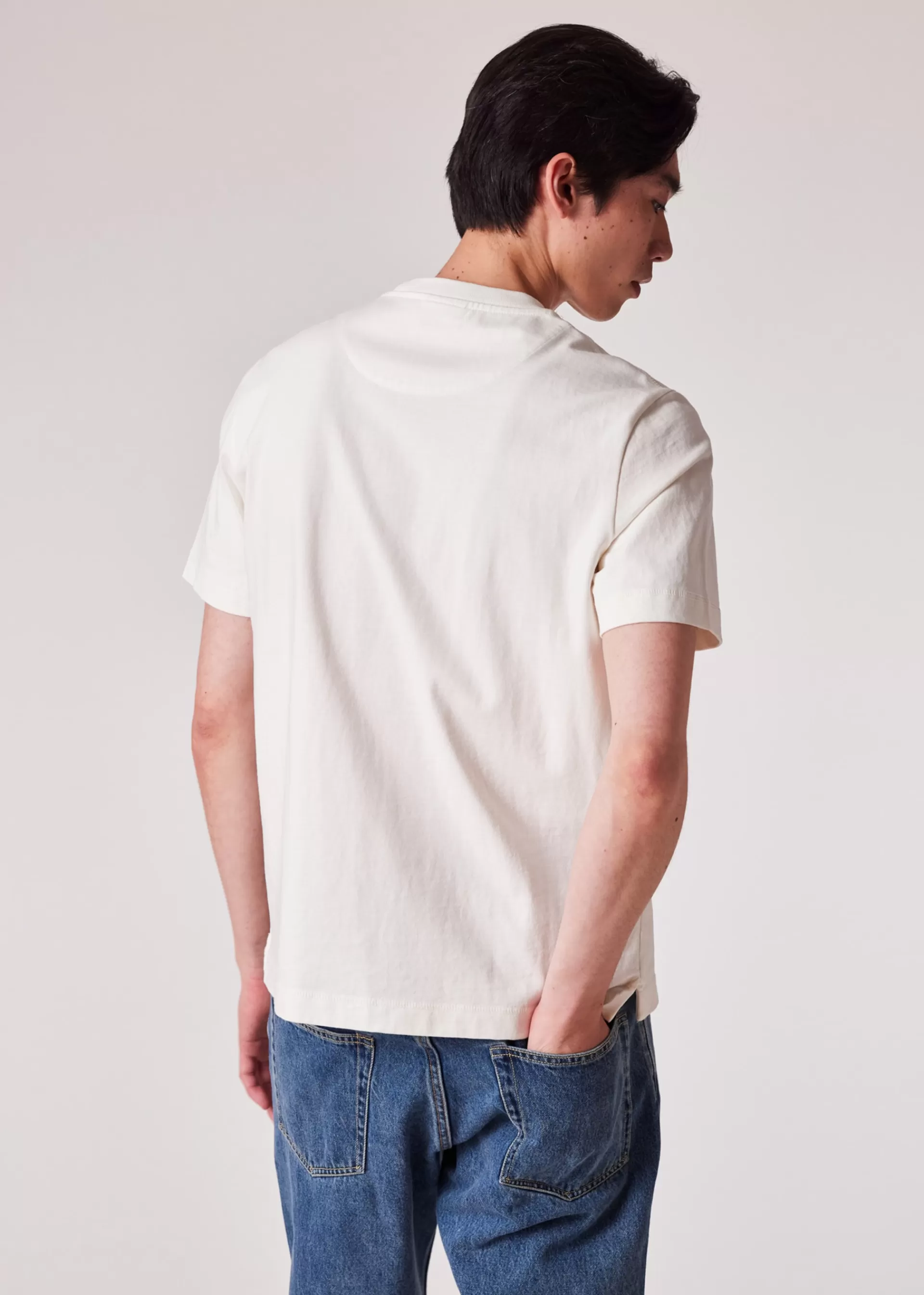 'Happy' Piece Dyed T-Shirt>Paul Smith Store