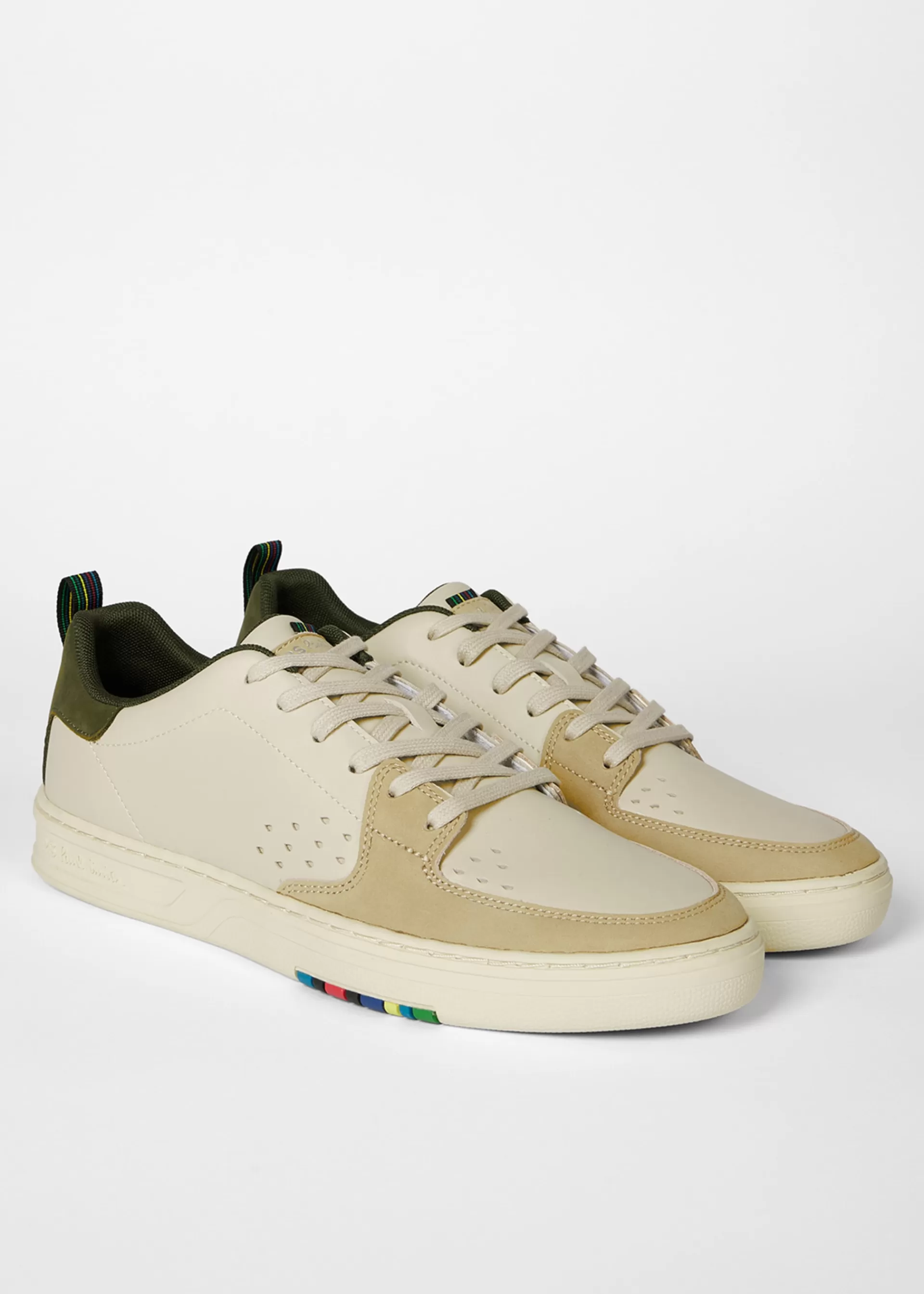 Leather 'Cosmo' Trainers>Paul Smith Shop