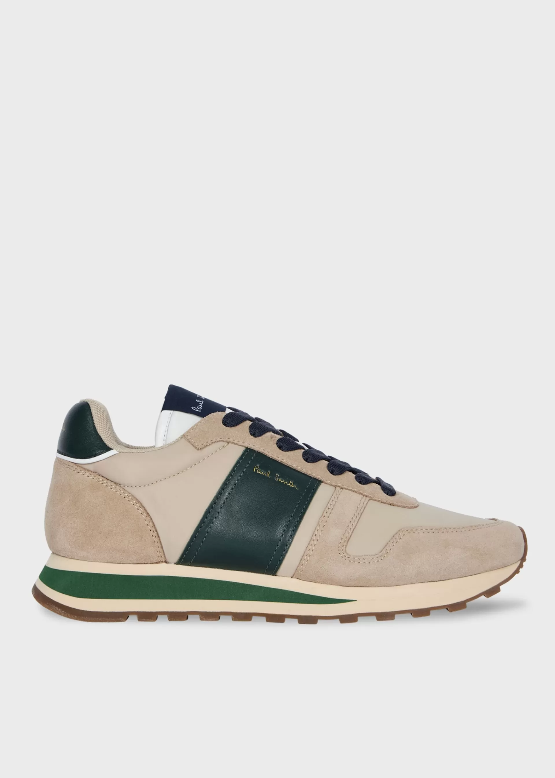 Leather-Suede 'Eighties' Trainers>Paul Smith Cheap