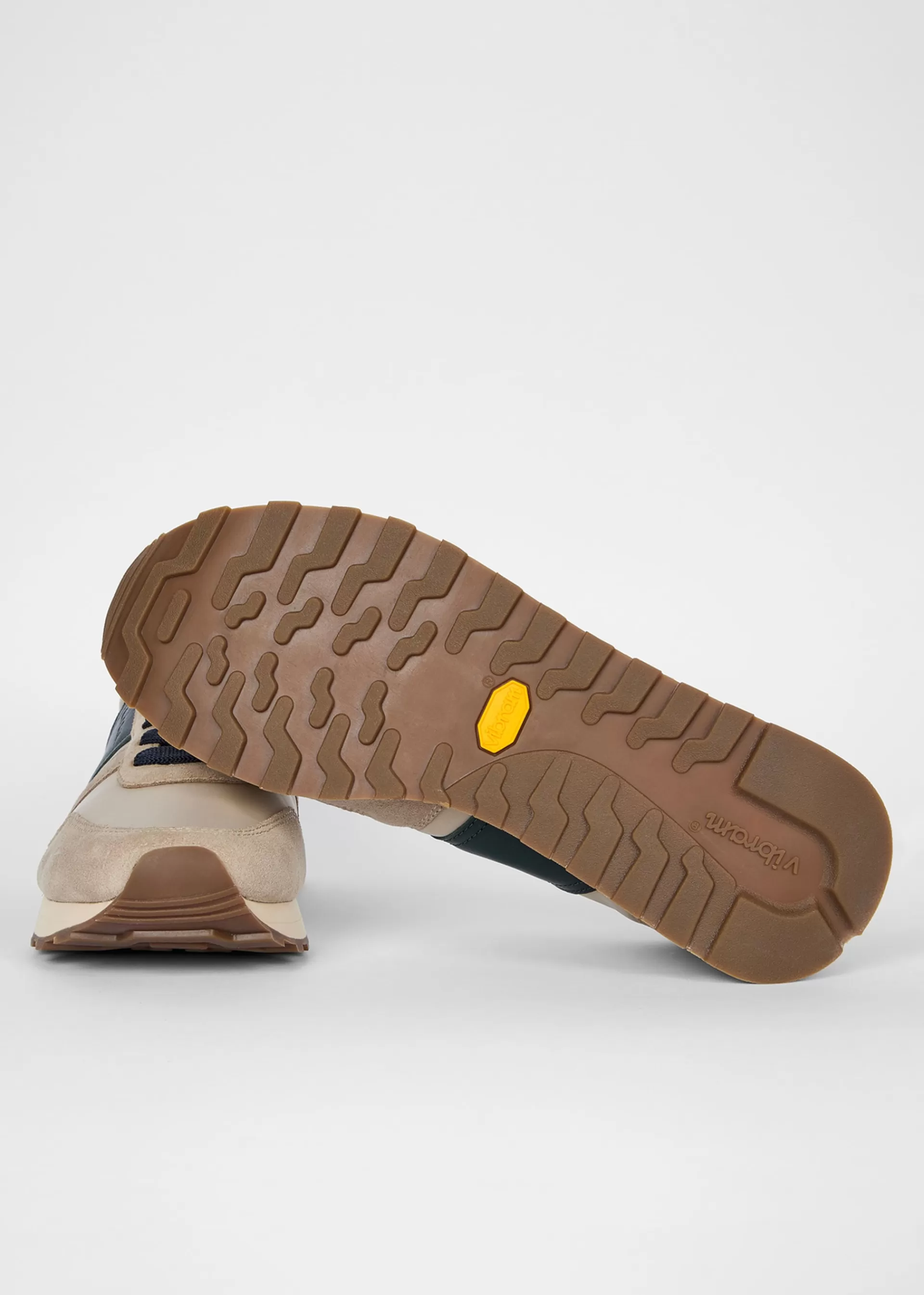 Leather-Suede 'Eighties' Trainers>Paul Smith Cheap