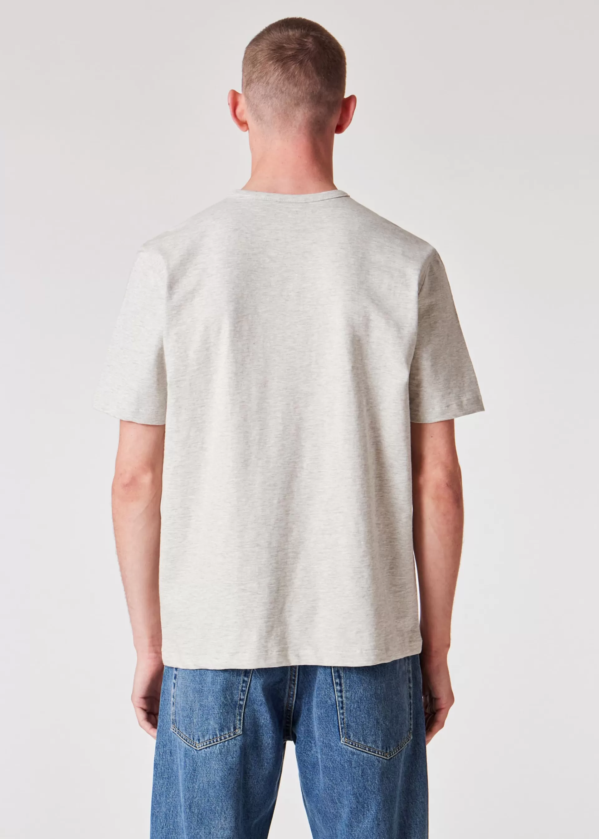 Marl PS Logo T-Shirt>Paul Smith Fashion