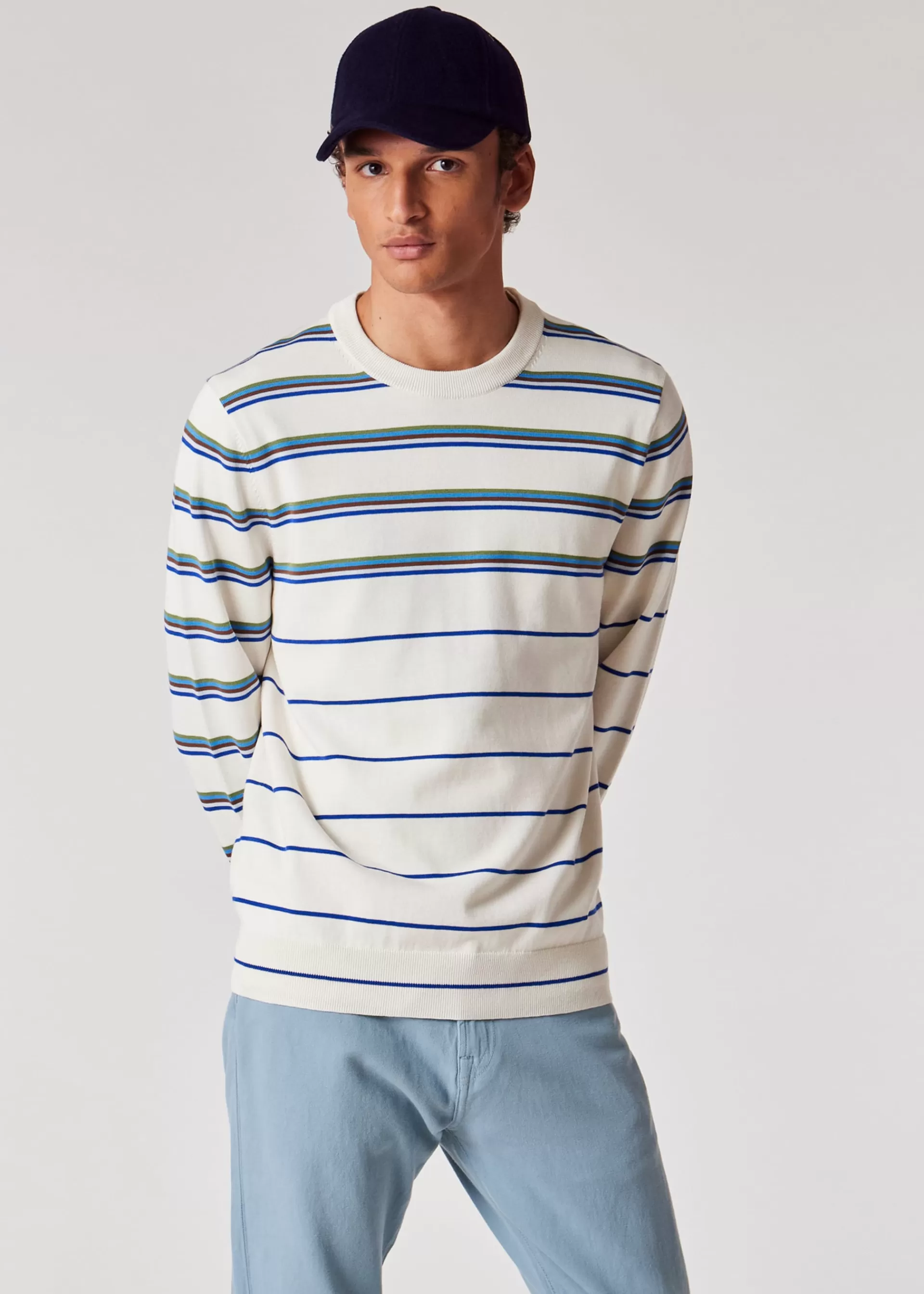 Stripe Silk-Blend Sweater>Paul Smith Discount