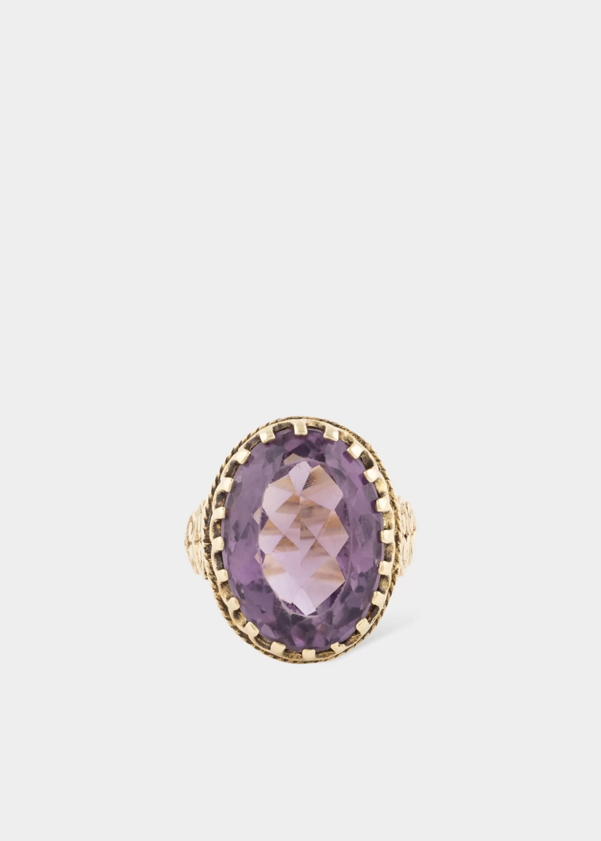 Enormous Amethyst' Cocktail Ring by Baroque Rocks>Paul Smith Store