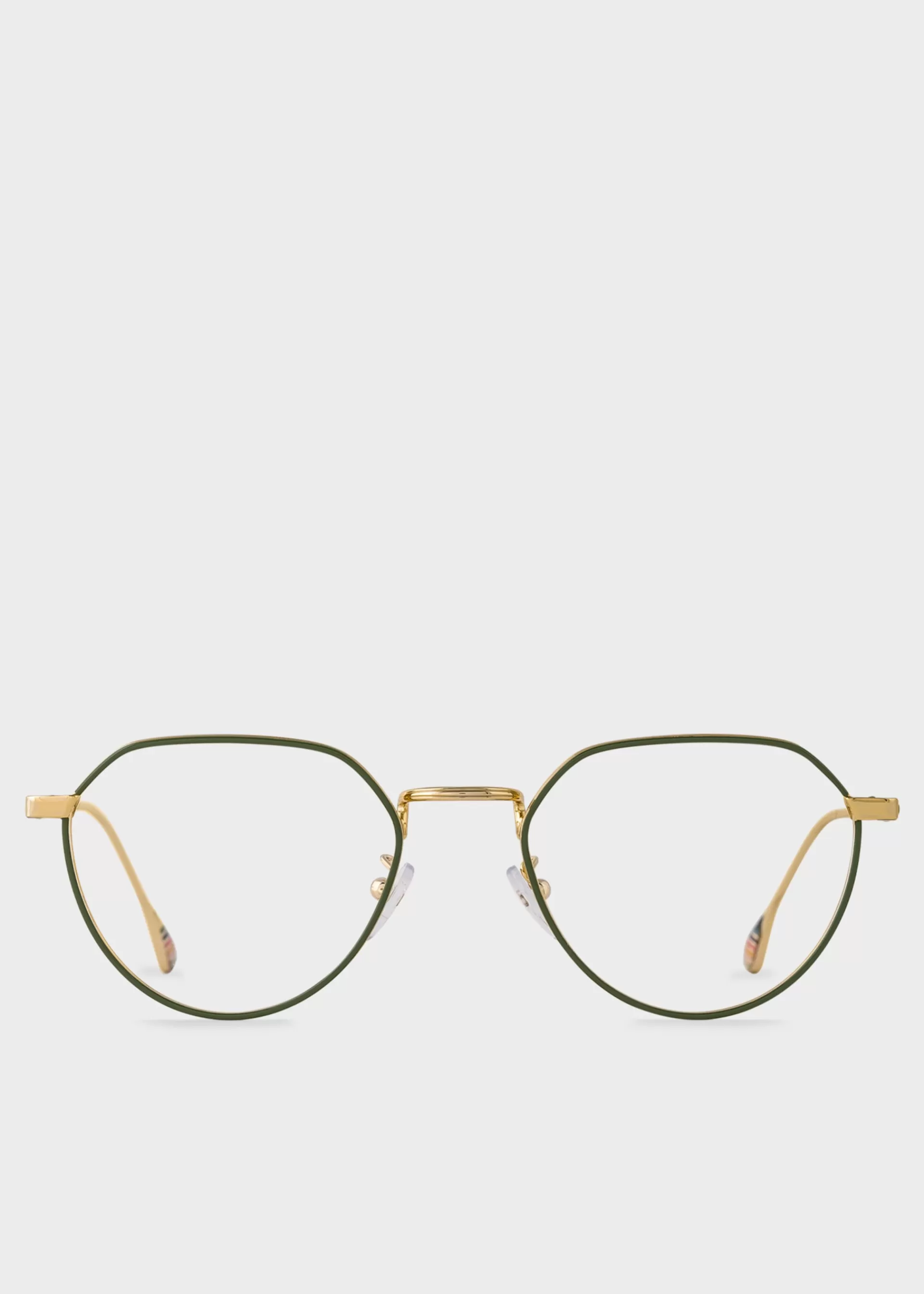 & Green 'Fisher' Spectacles>Paul Smith Outlet