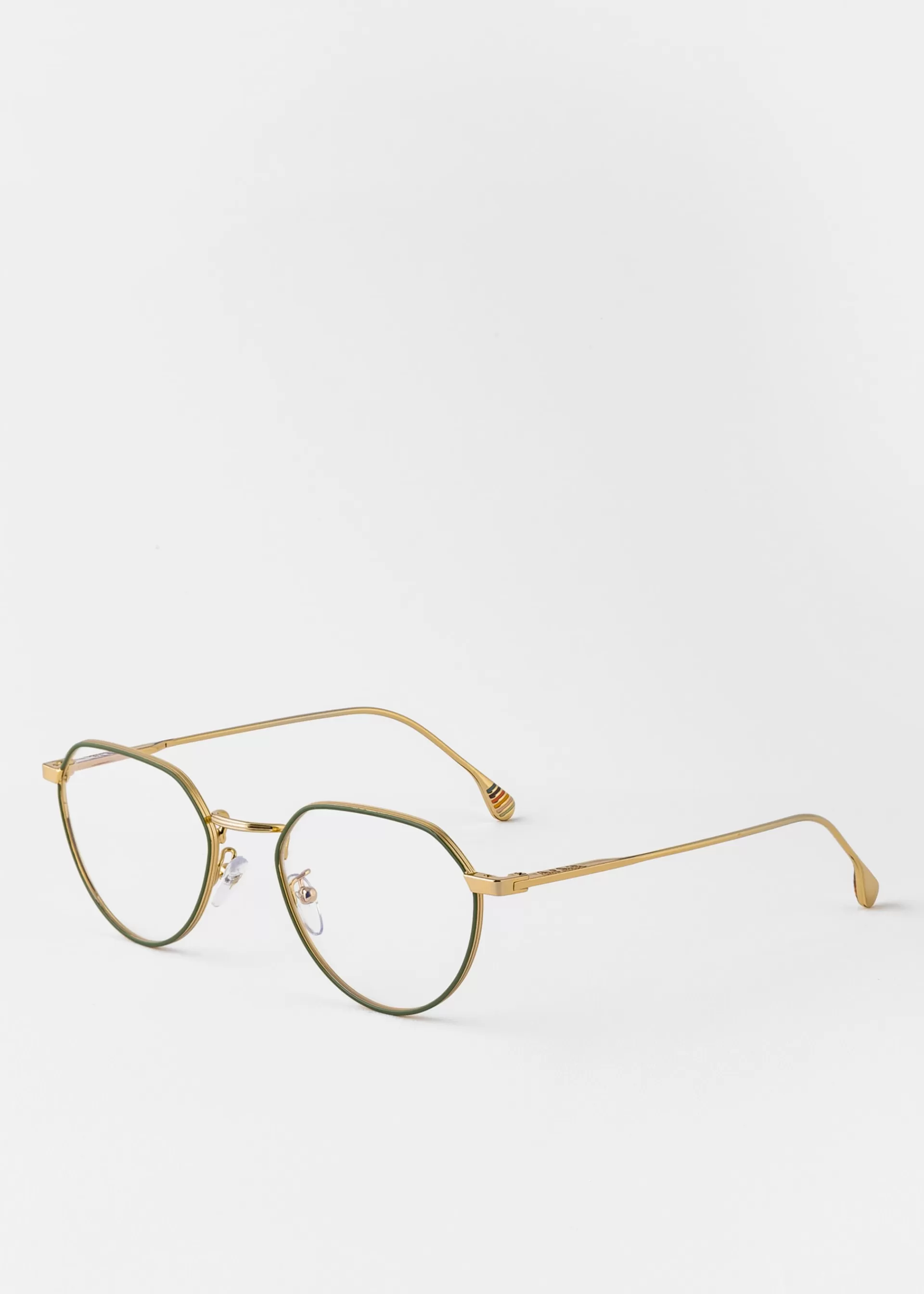 & Green 'Fisher' Spectacles>Paul Smith Outlet