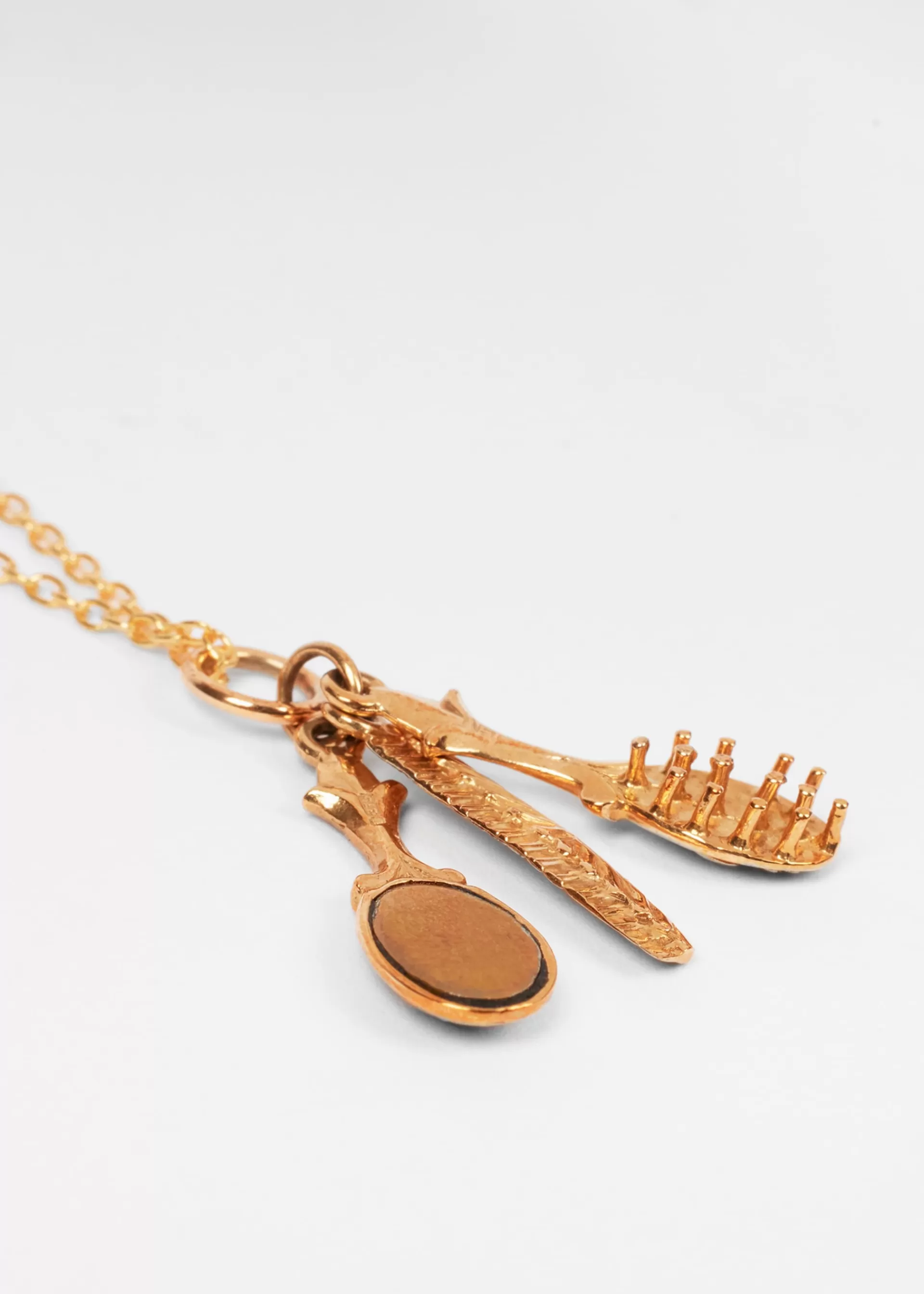 Glorious ' Hairbrush, Mirror & Comb Necklace by Baroque Rocks>Paul Smith Best