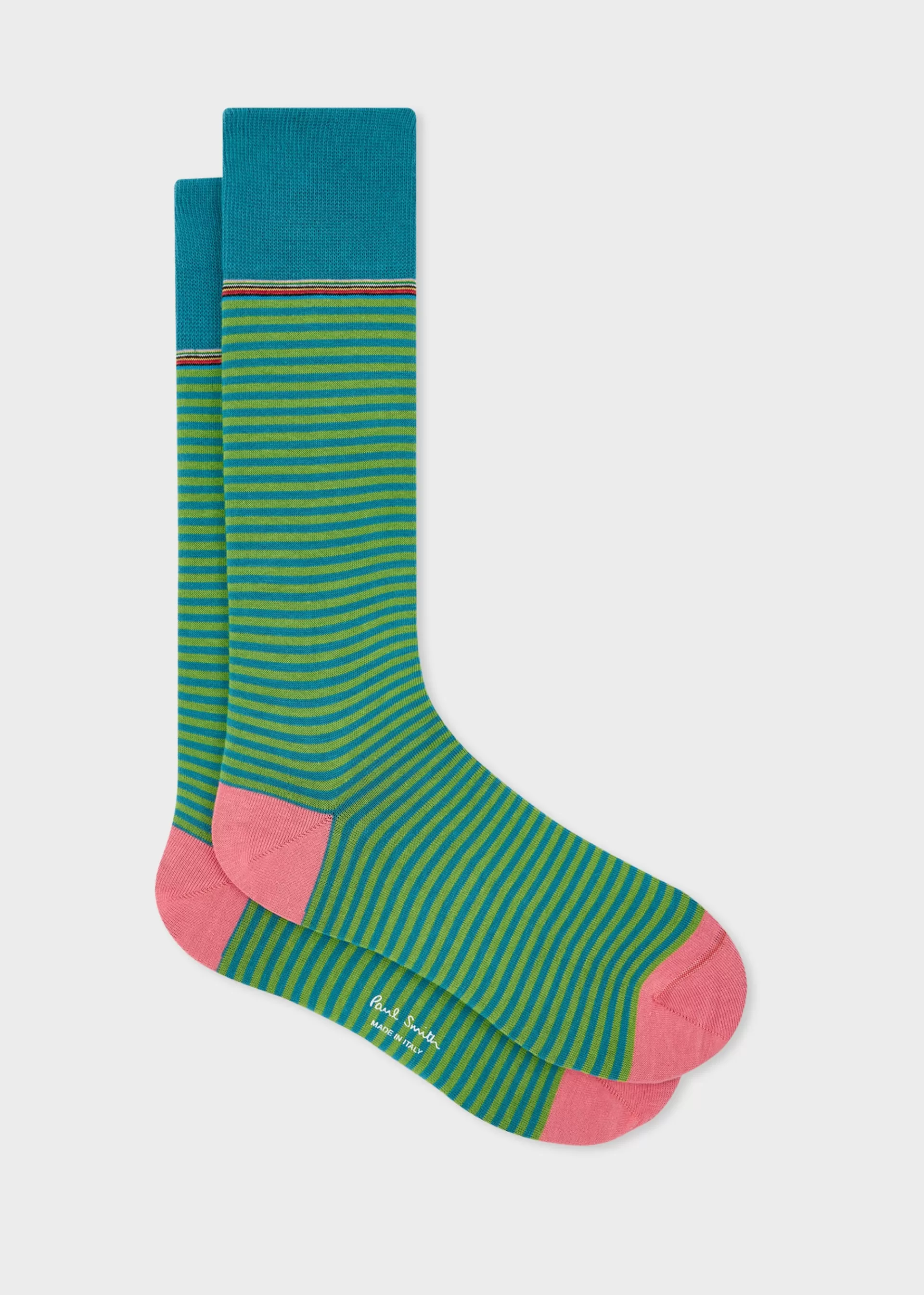 and Blue Stripe Socks>Paul Smith Fashion
