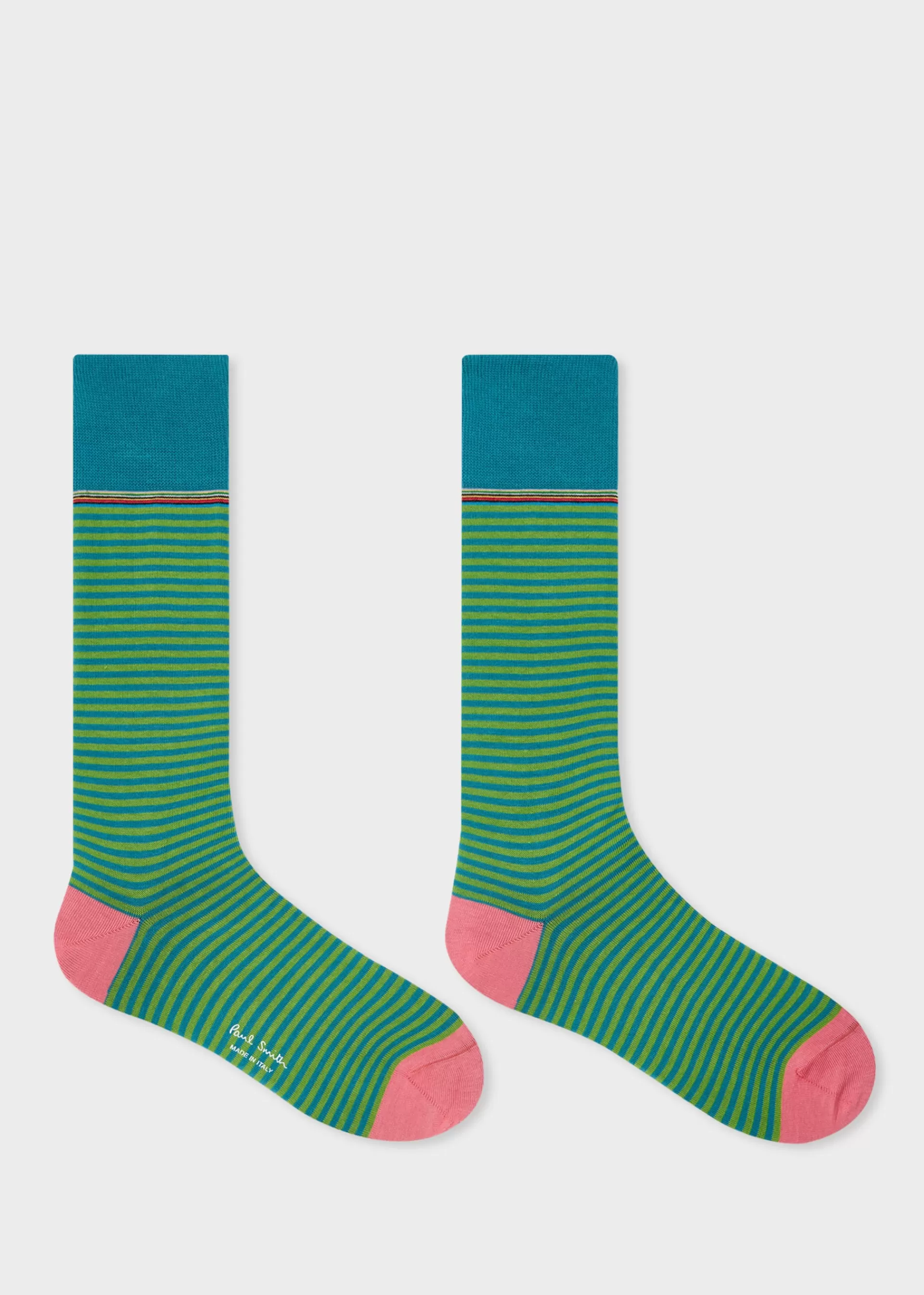 and Blue Stripe Socks>Paul Smith Fashion