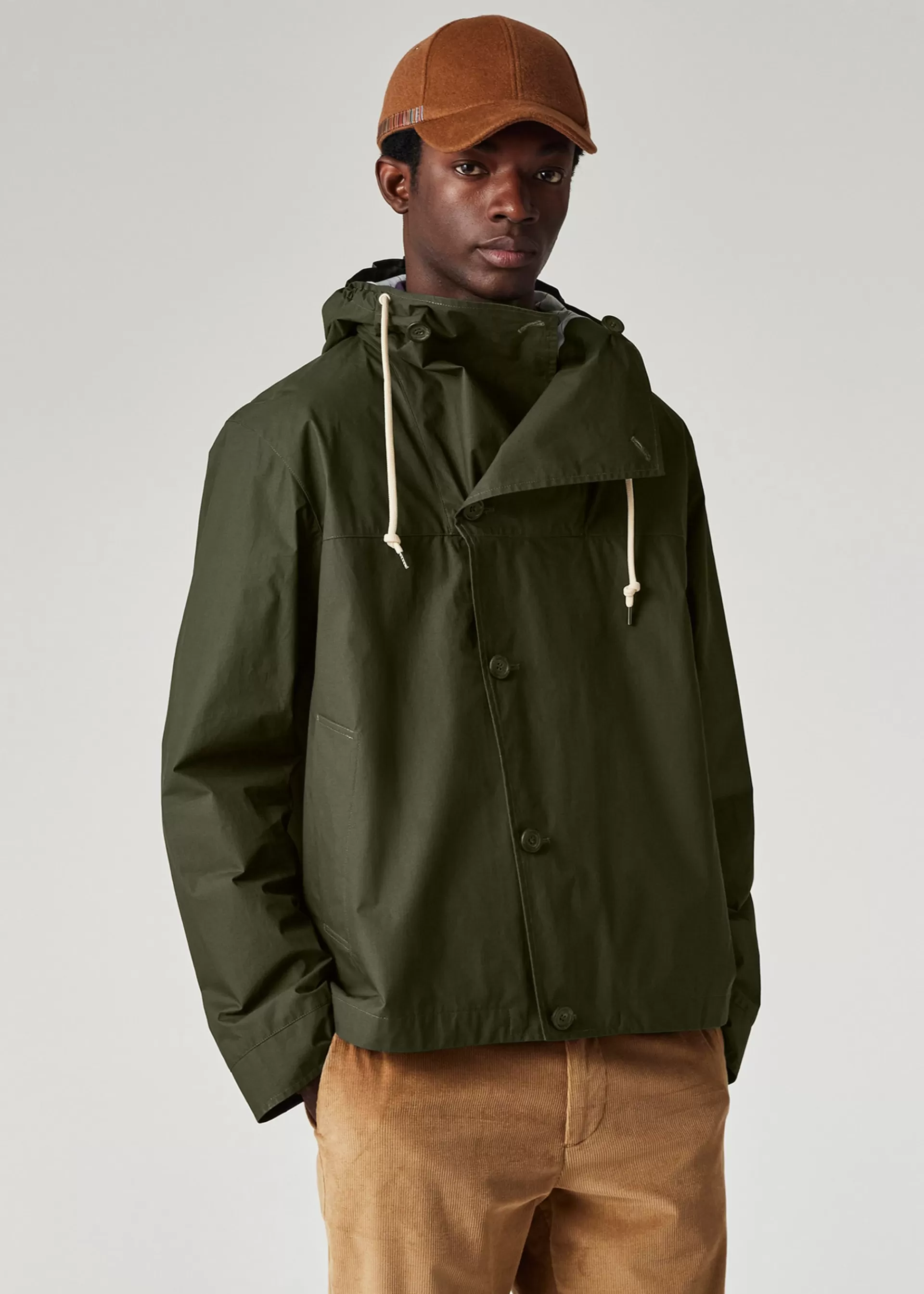 Cotton Ripstop Parka>Paul Smith New