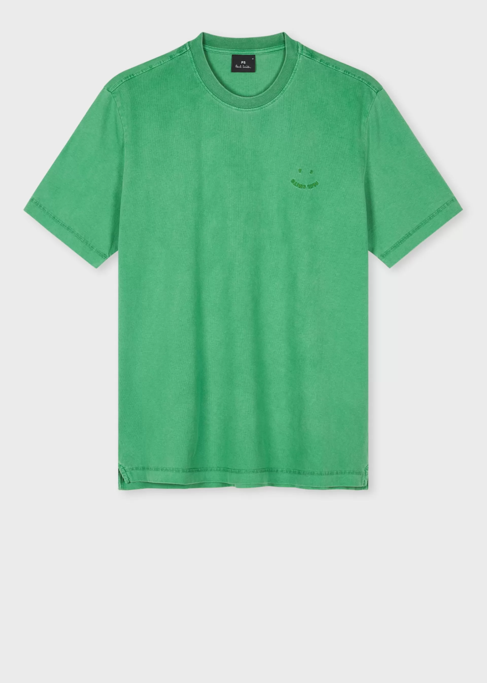 Embroidered 'Happy' T-Shirt>Paul Smith Sale