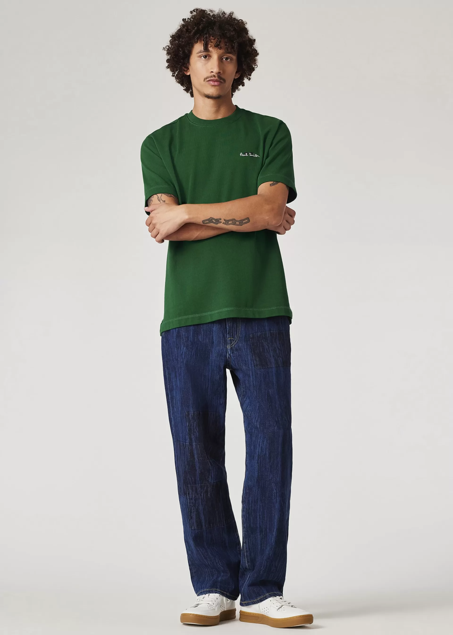 Embroidered PS Logo T-Shirt>Paul Smith New