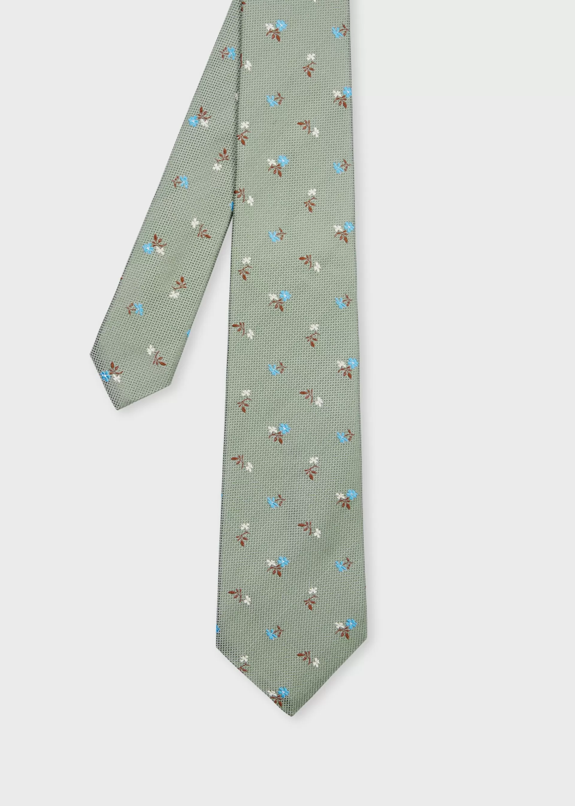 Silk Floral Tie>Paul Smith Outlet