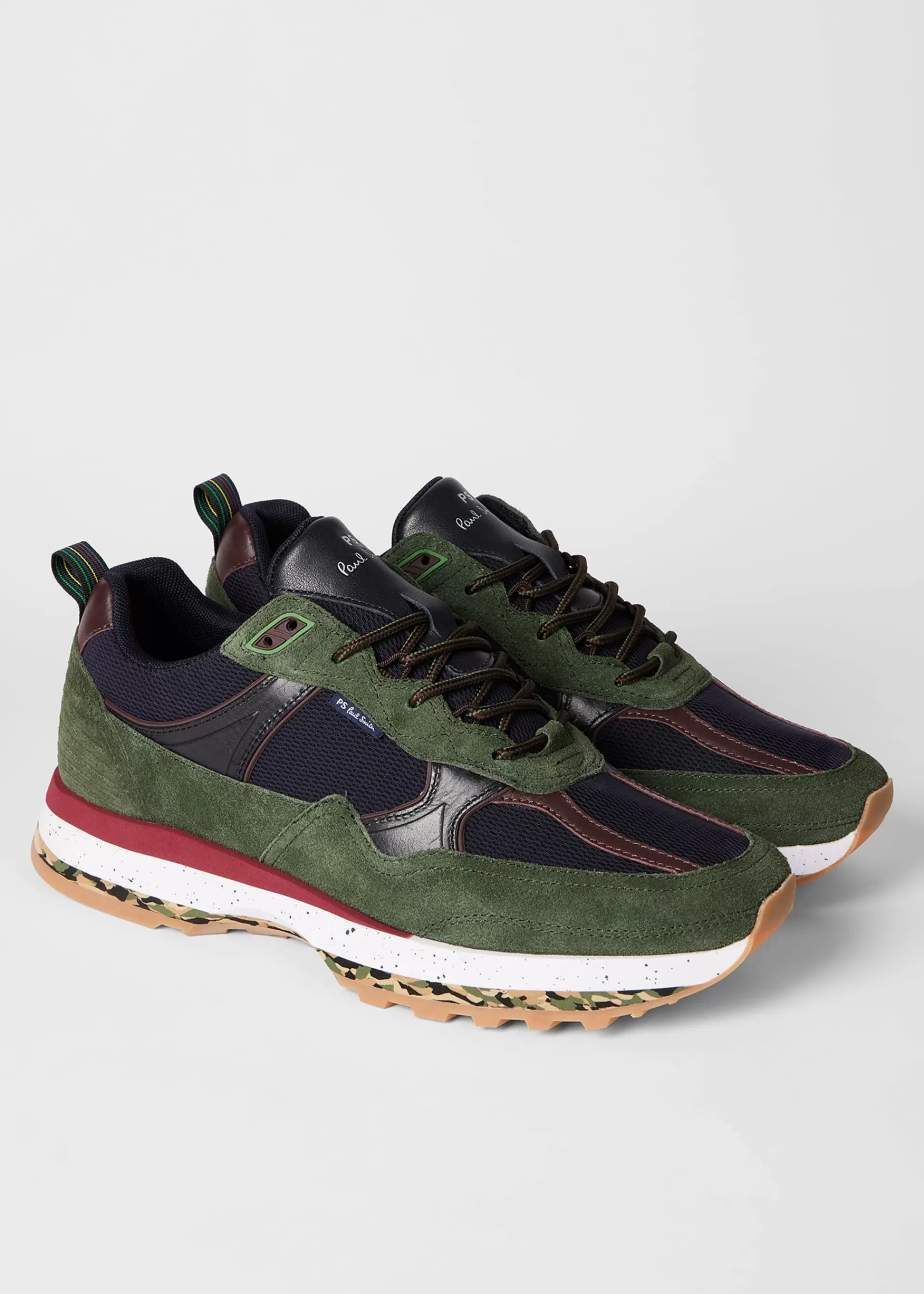 Suede 'Banks' Trainers>Paul Smith Clearance