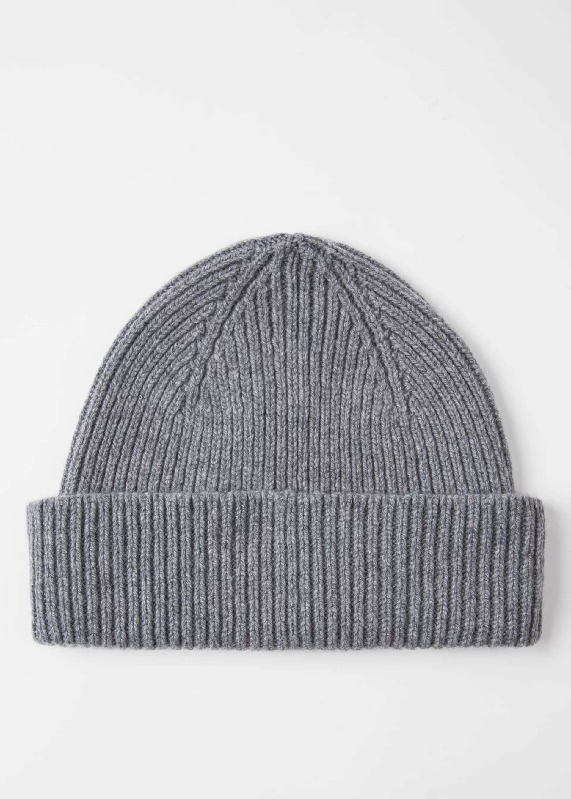 Grey Cashmere-Blend Ribbed Beanie Hat & Cashmere And Merino Wool Gloves Gift Set>Paul Smith Discount