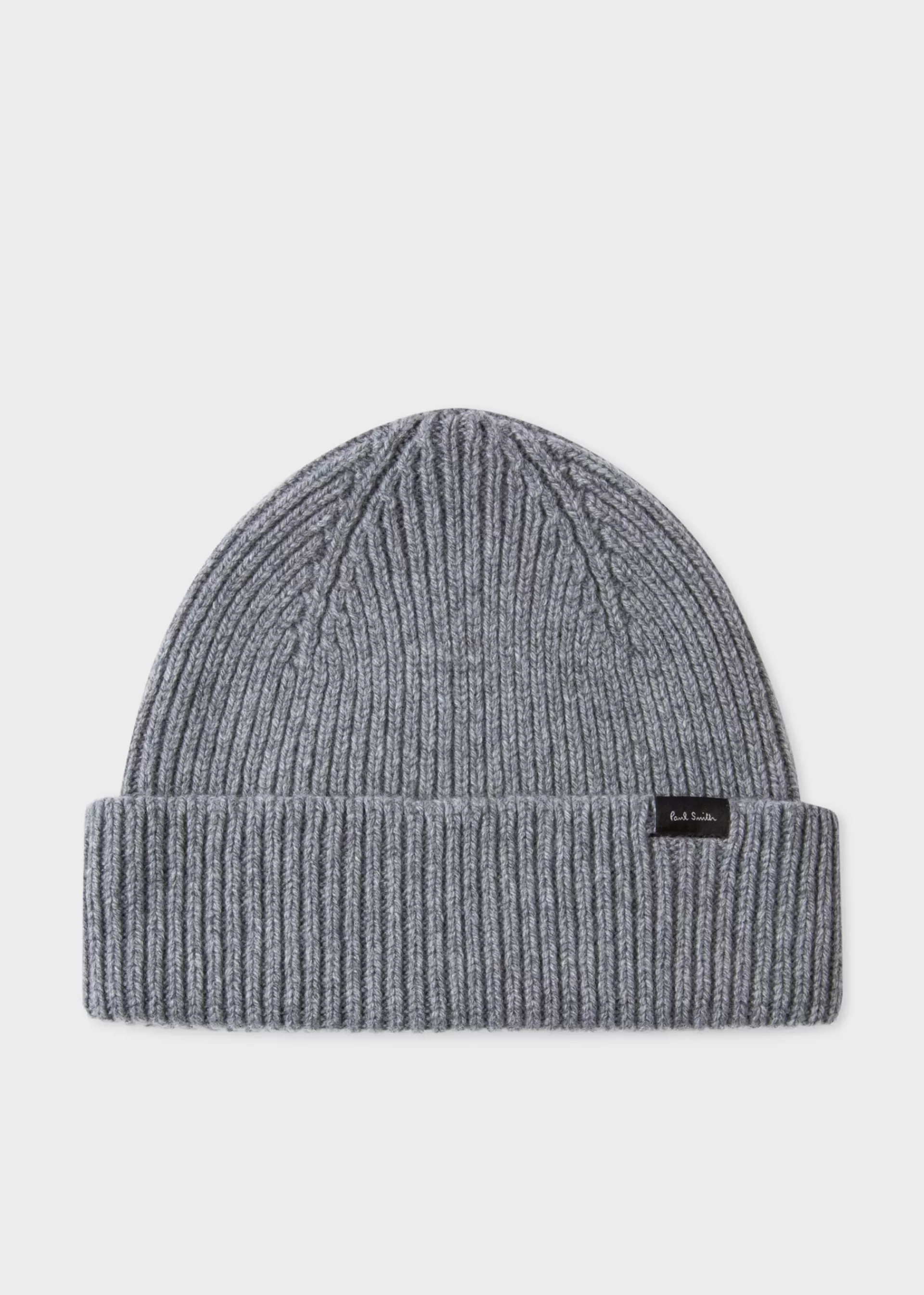 Grey Cashmere-Blend Ribbed Beanie Hat & Cashmere And Merino Wool Gloves Gift Set>Paul Smith Discount