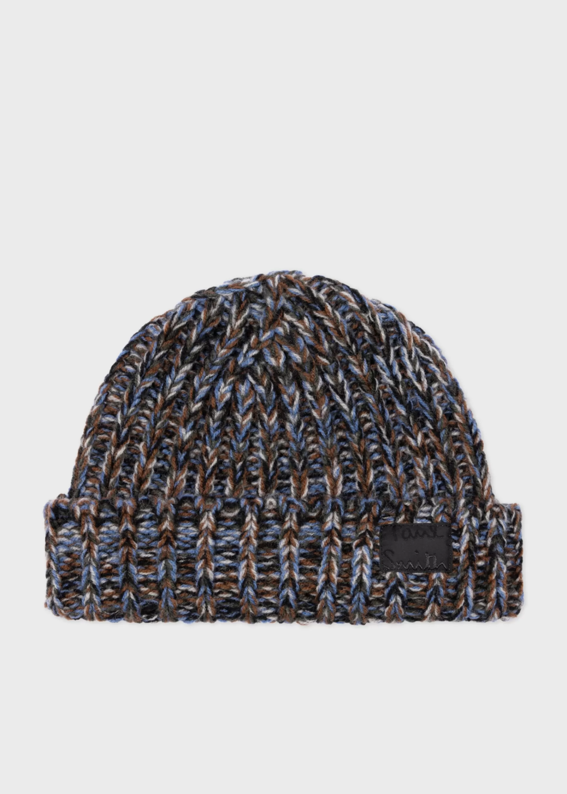 Chunky Knitted Twist Lambswool Beanie>Paul Smith Discount