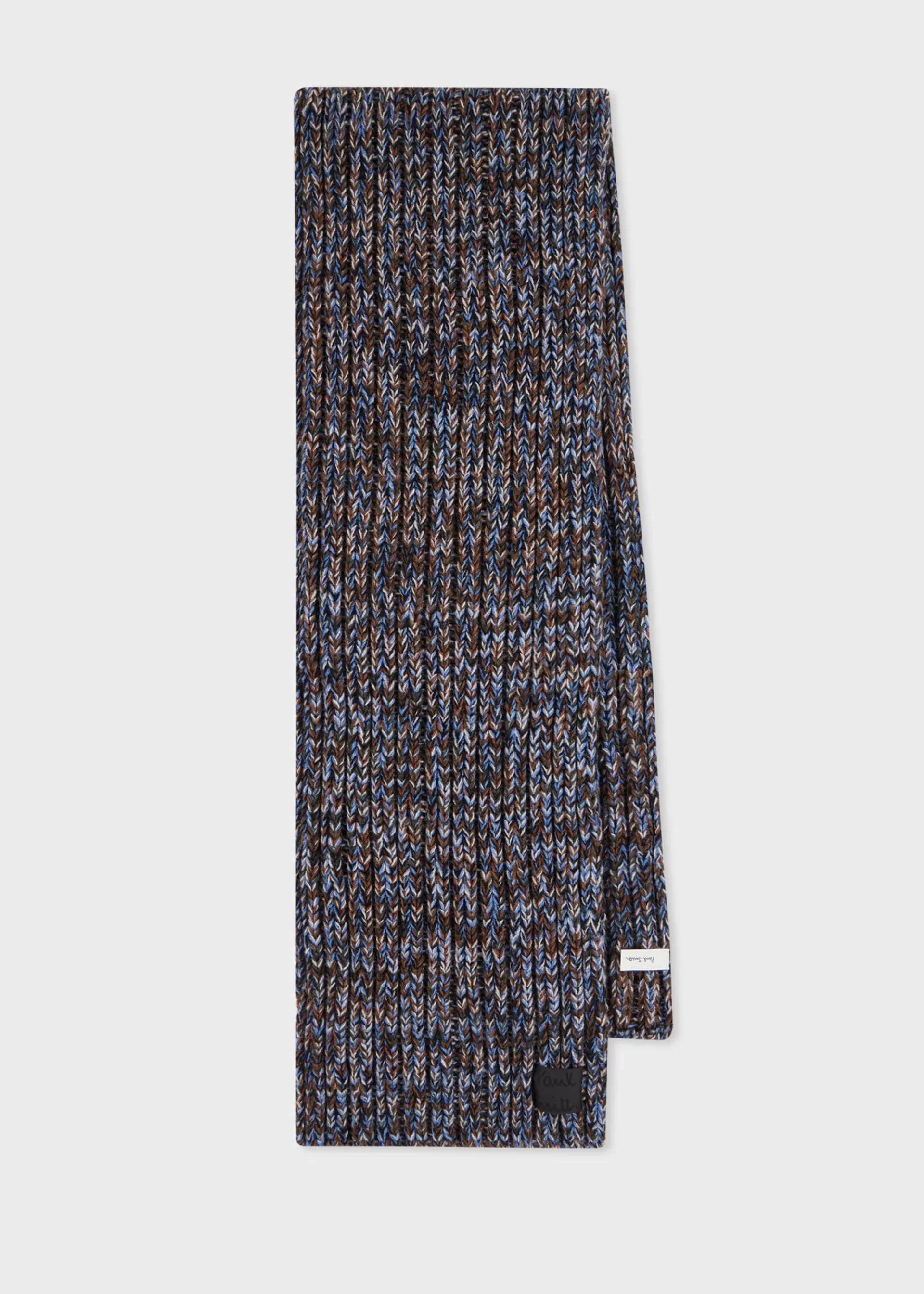 Chunky Knitted Twist Lambswool Scarf>Paul Smith Store