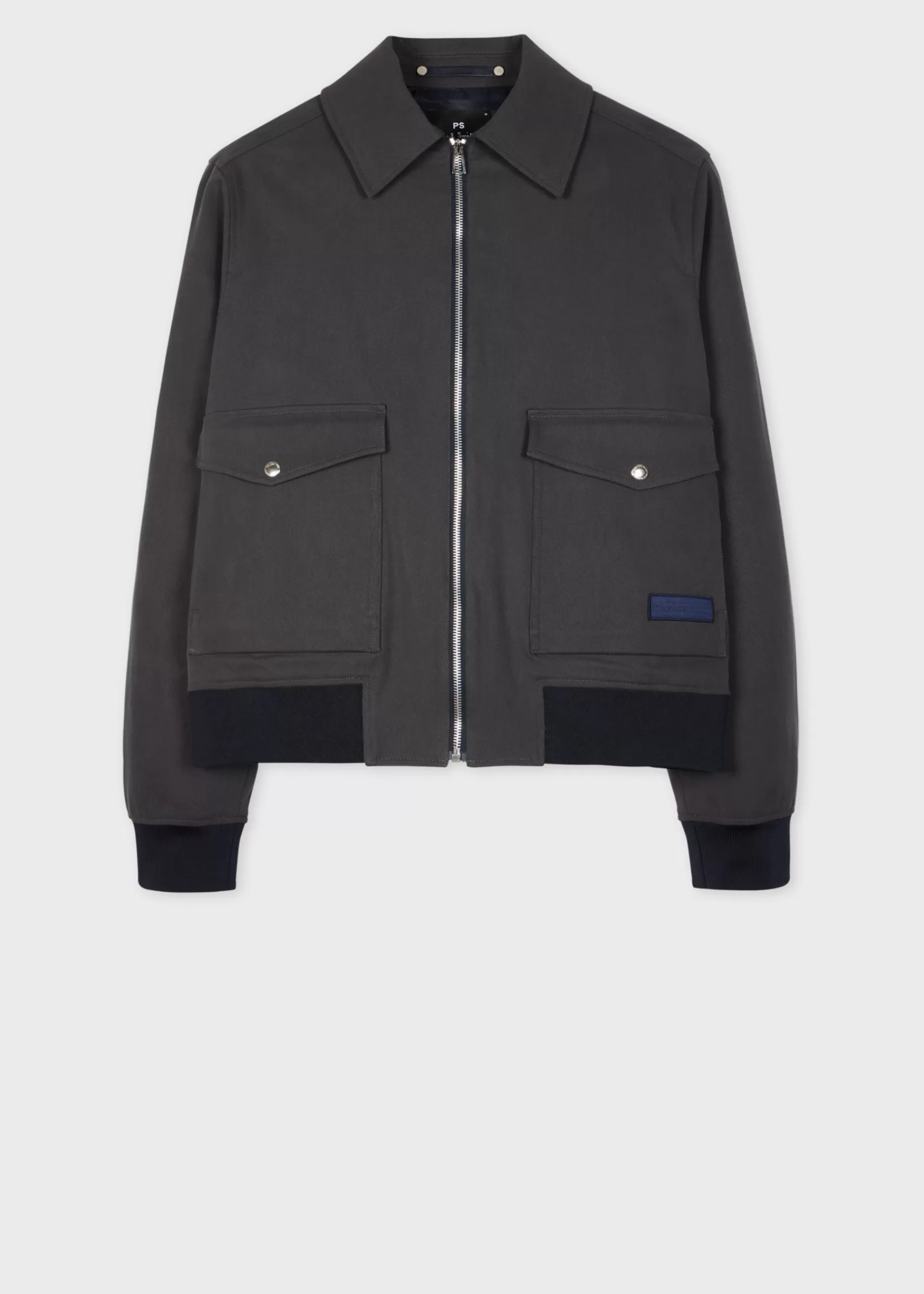 Cotton-Nylon Twill Jacket>Paul Smith Clearance