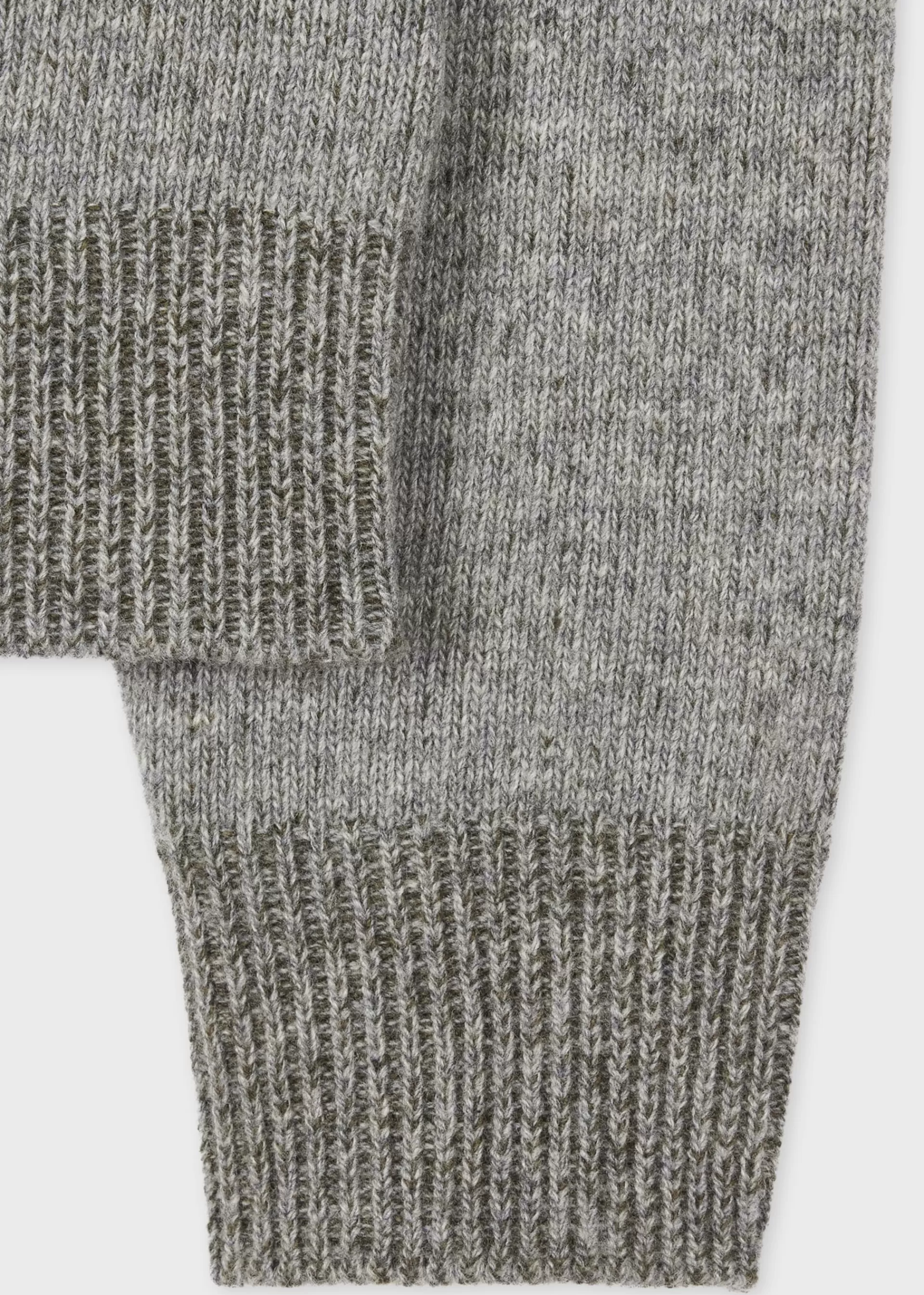 Grey Marl Lambswool Cardigan>Paul Smith Hot