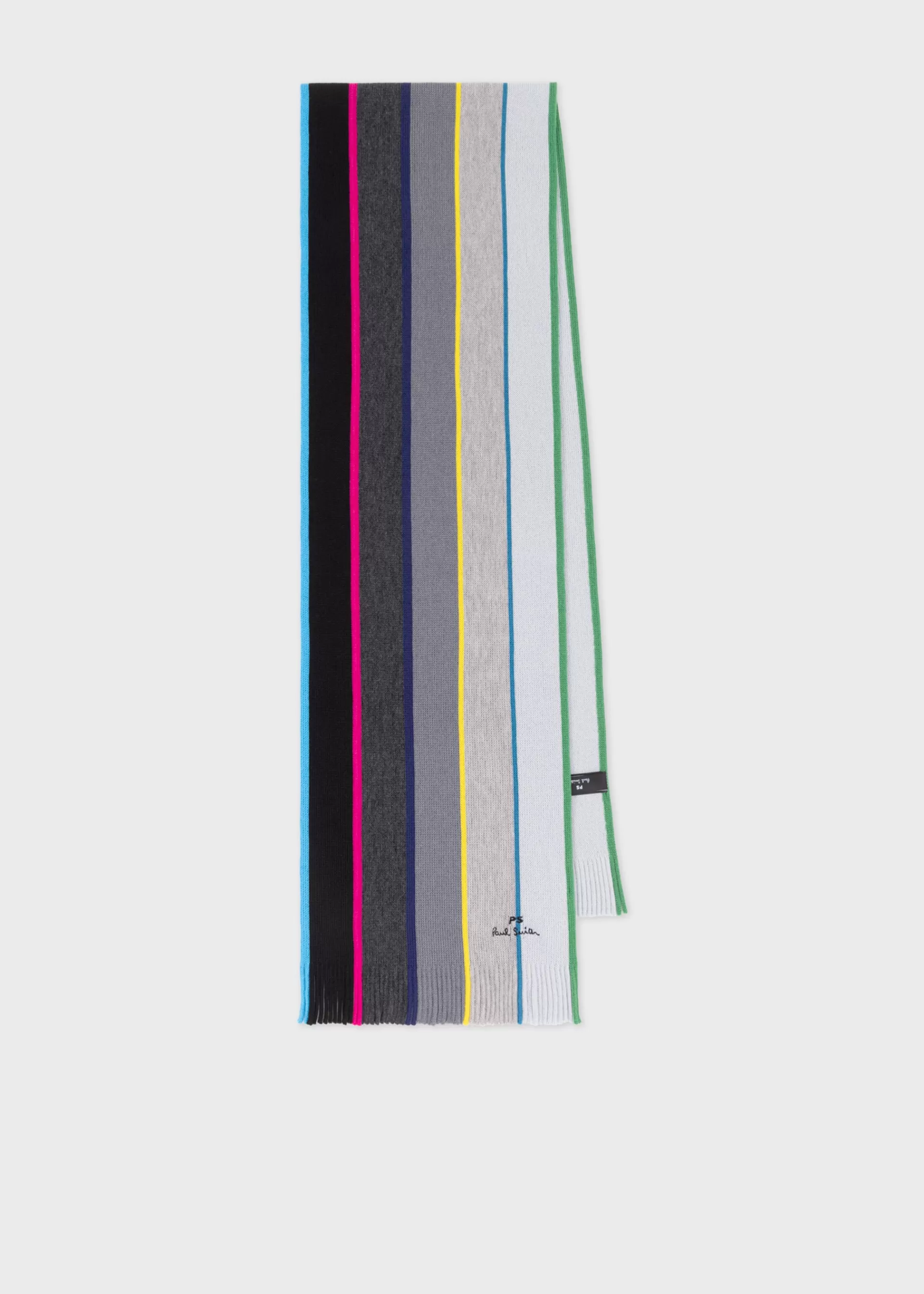 Ombre Stripe Merino Wool Scarf>Paul Smith New