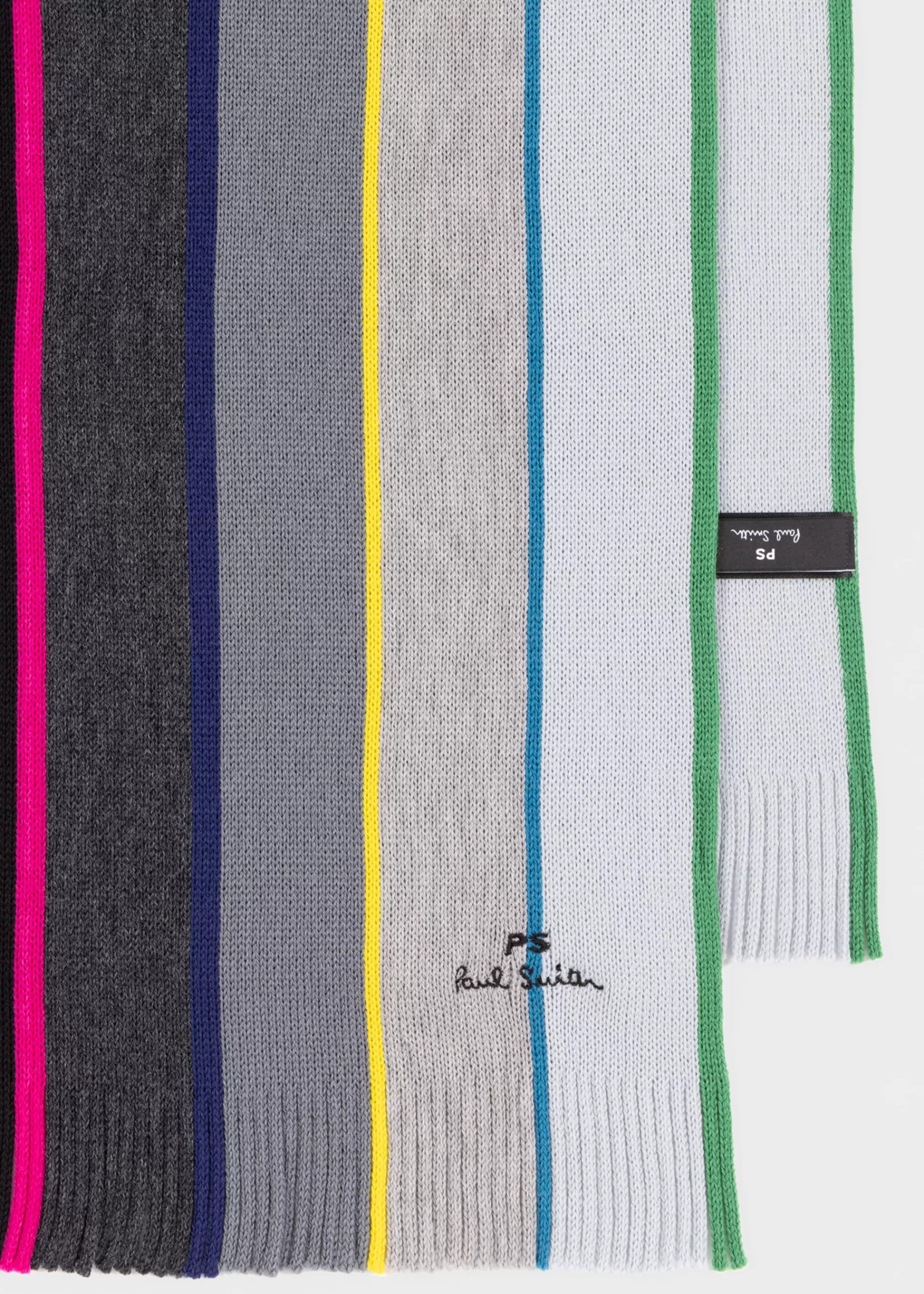 Ombre Stripe Merino Wool Scarf>Paul Smith New