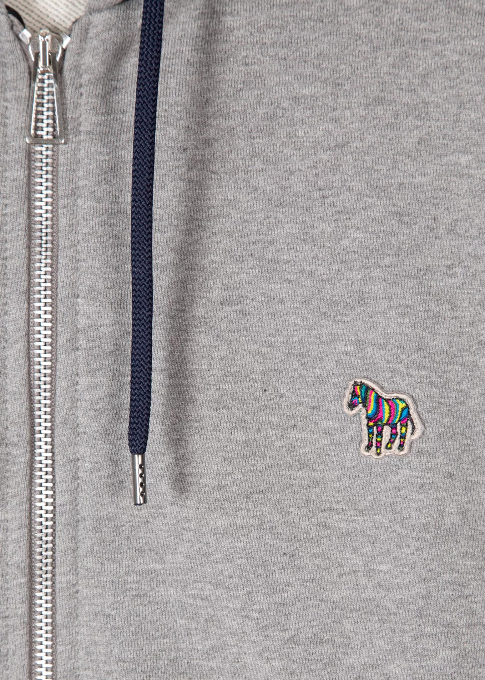 Grey Organic Cotton Zebra Logo Hoodie & Sweatpants Set>Paul Smith Shop