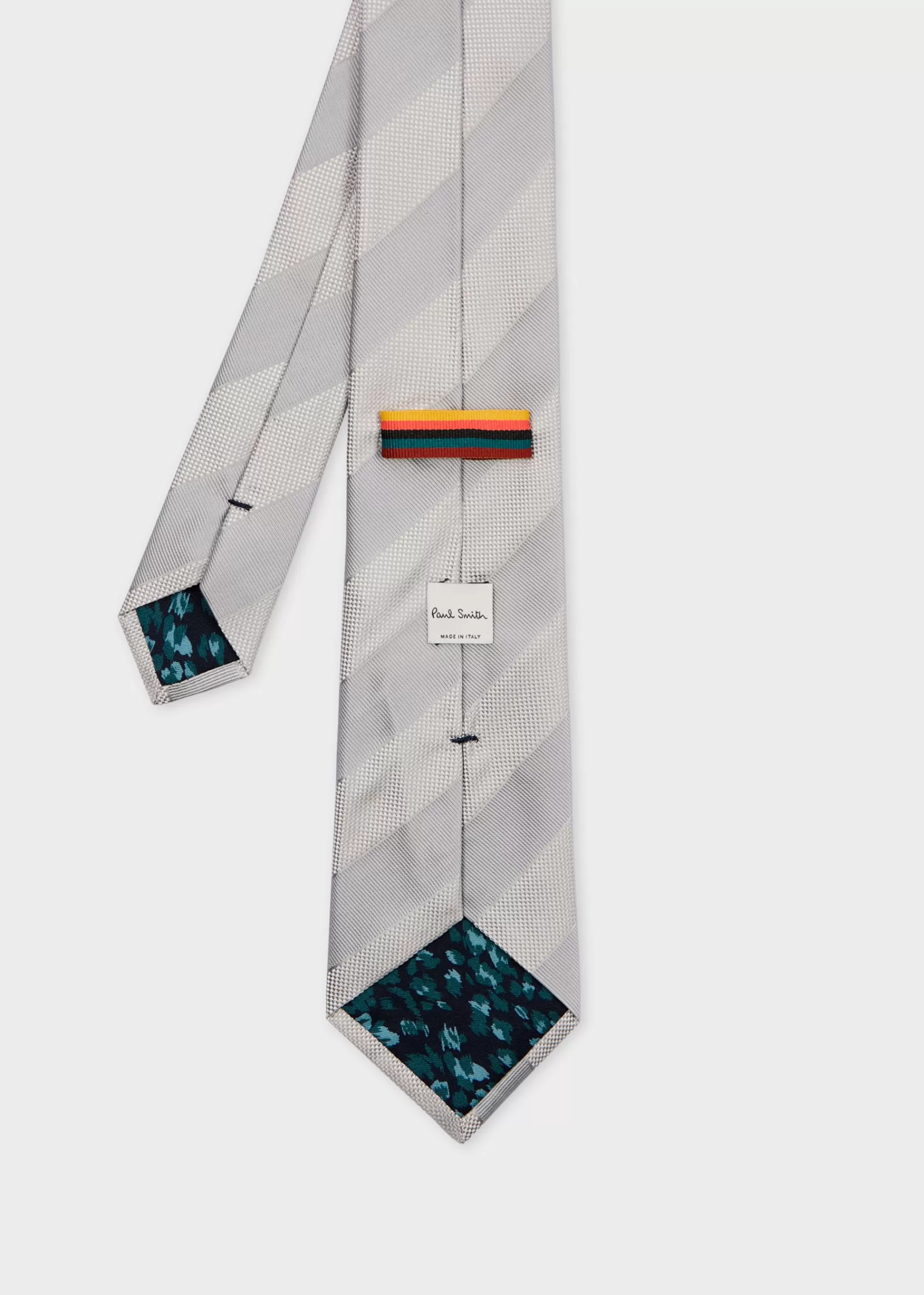 Silk Tonal Diagonal Stripe Tie>Paul Smith Flash Sale