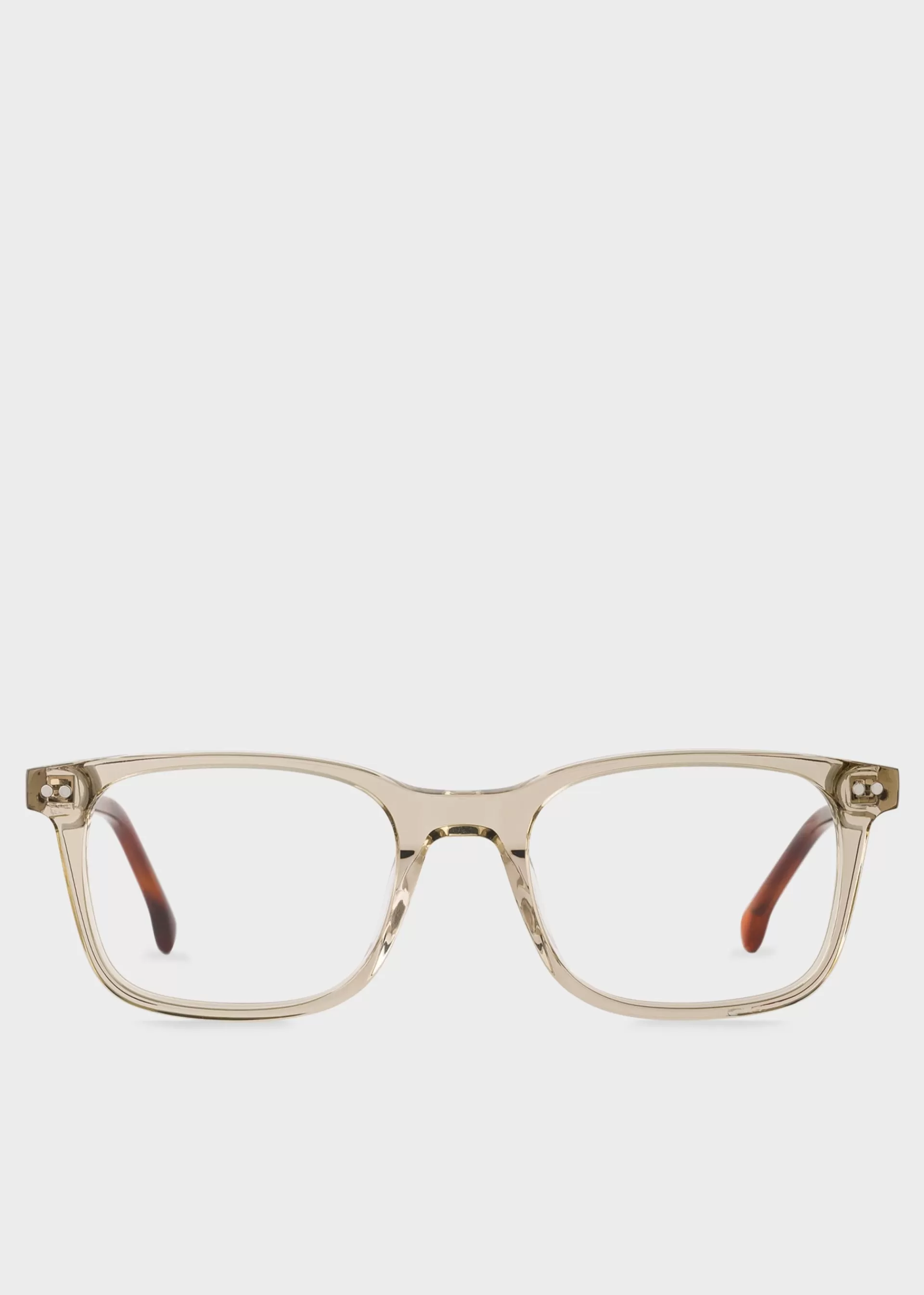 Havana Crystal Brown 'Ferguson' Spectacles>Paul Smith New
