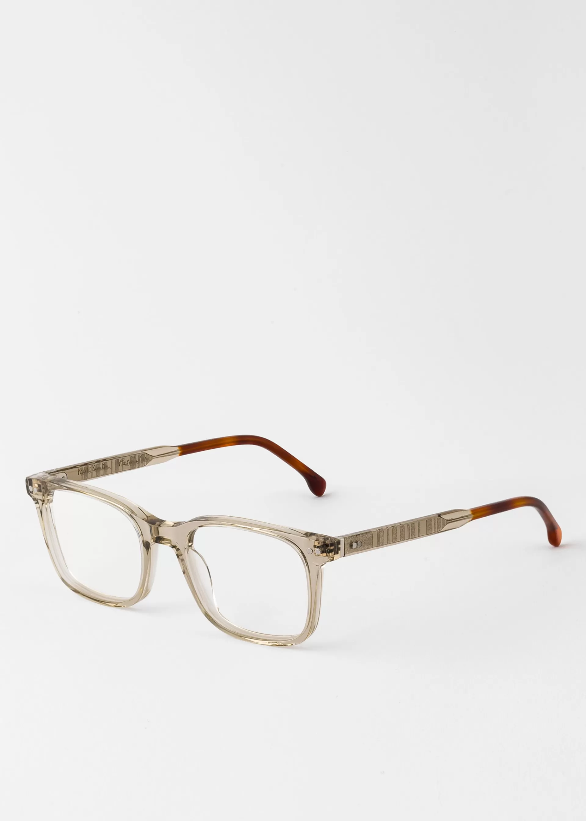 Havana Crystal Brown 'Ferguson' Spectacles>Paul Smith New